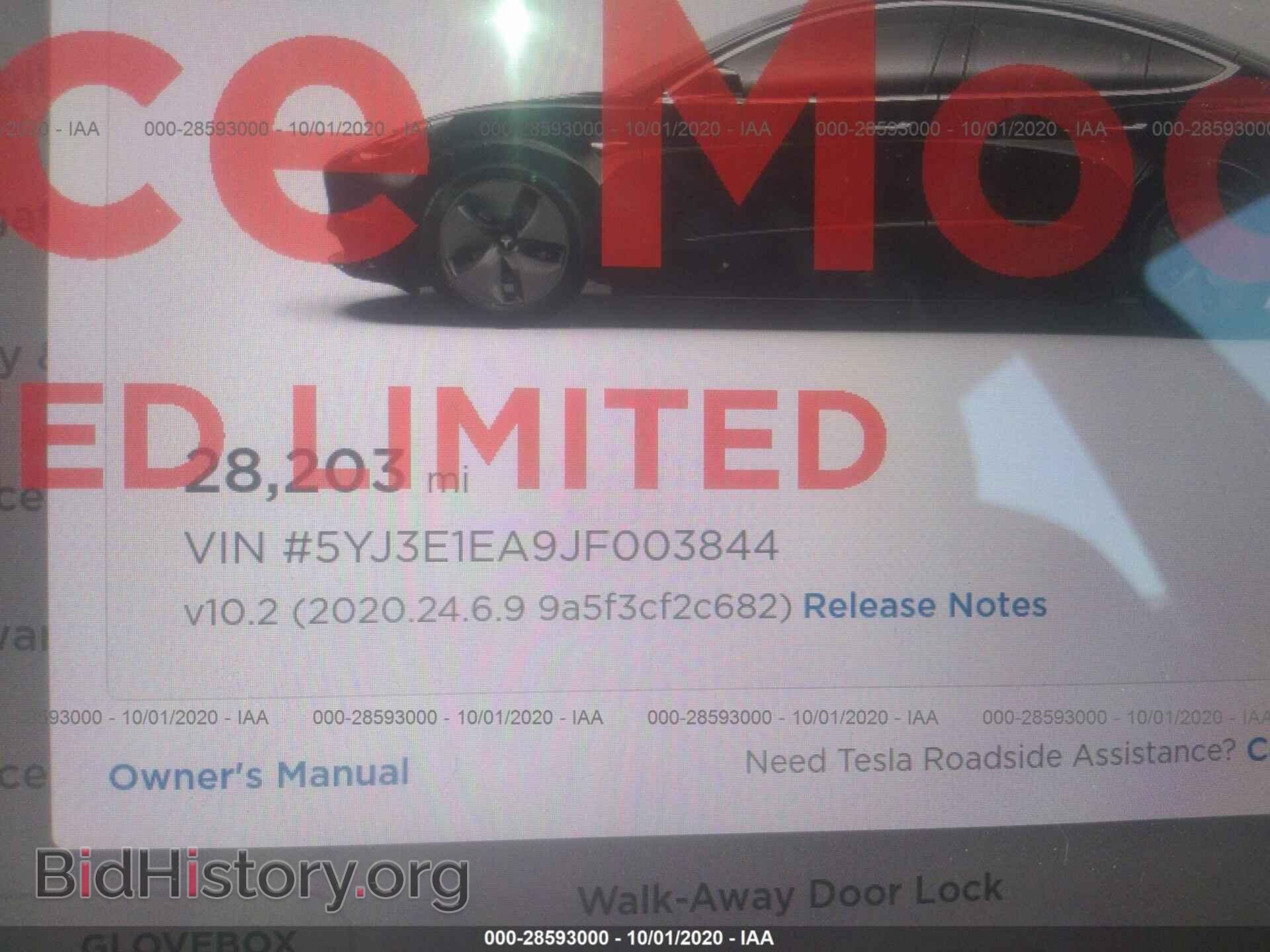 2018 TESLA MODEL 3 - VIN: 5YJ3E1EA9JF003844 - Photo 9