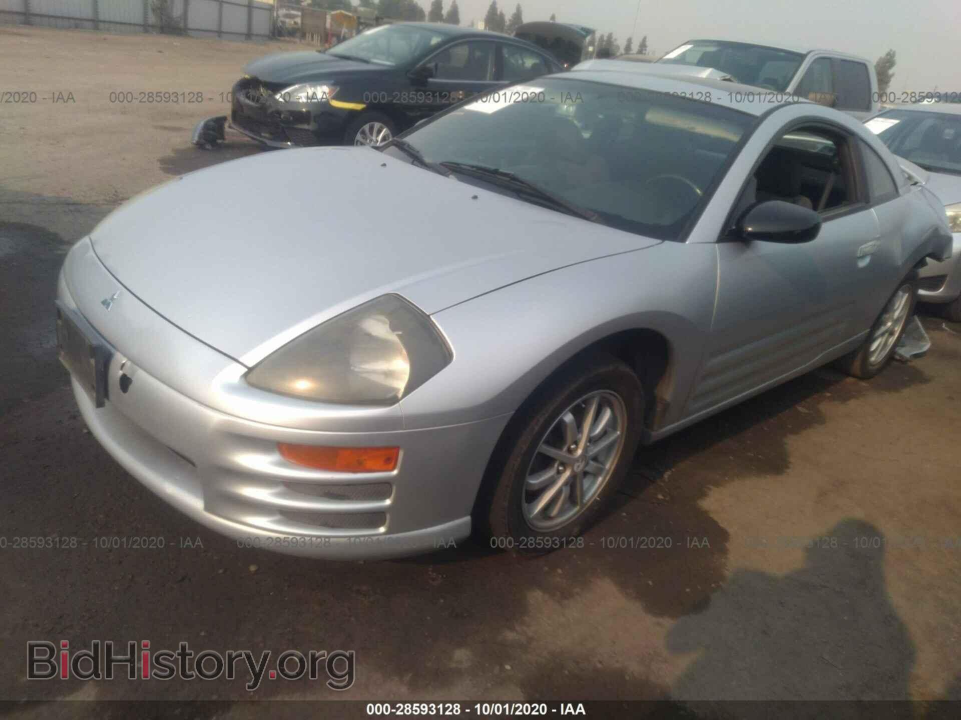 2002 MITSUBISHI ECLIPSE - VIN: 4A3AC44G02E080624 - Photo 2