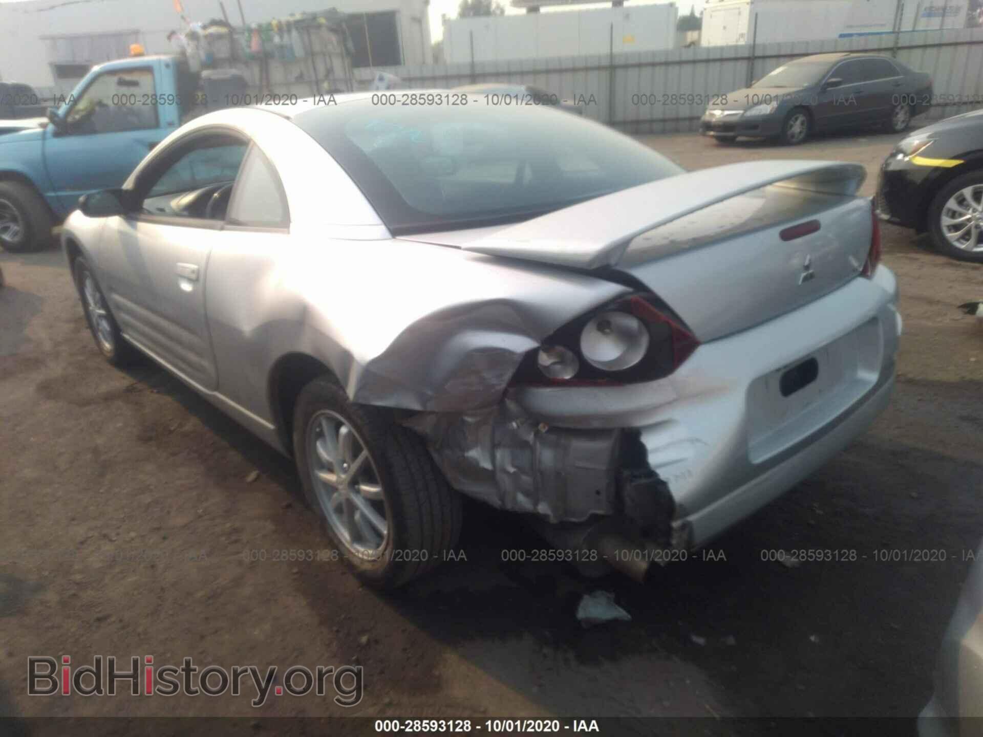 2002 MITSUBISHI ECLIPSE - VIN: 4A3AC44G02E080624 - Photo 3