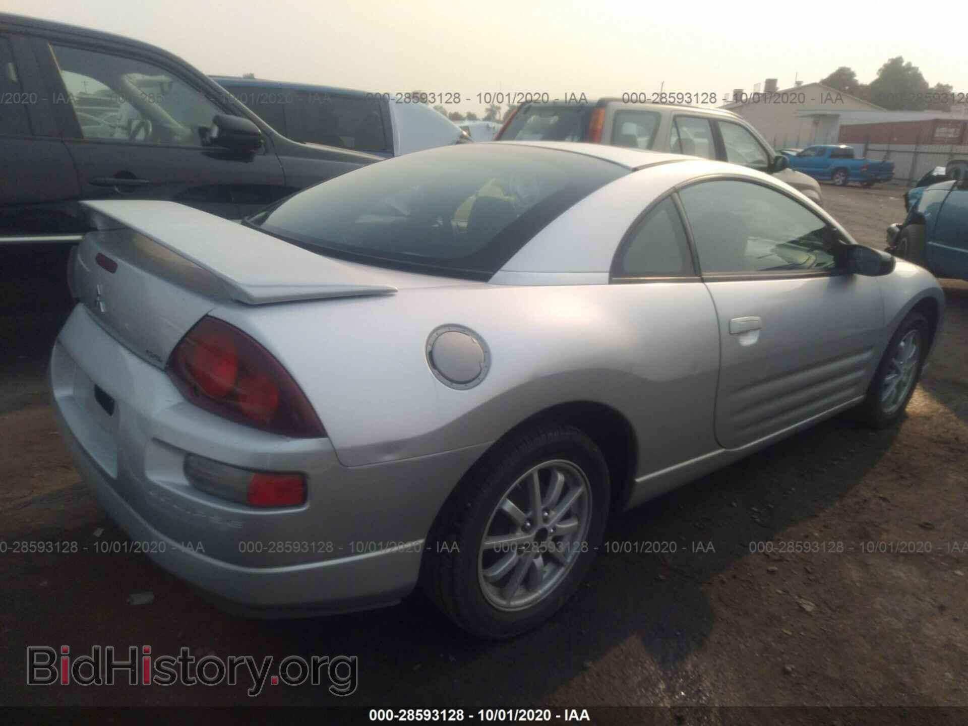 2002 MITSUBISHI ECLIPSE - VIN: 4A3AC44G02E080624 - Photo 4