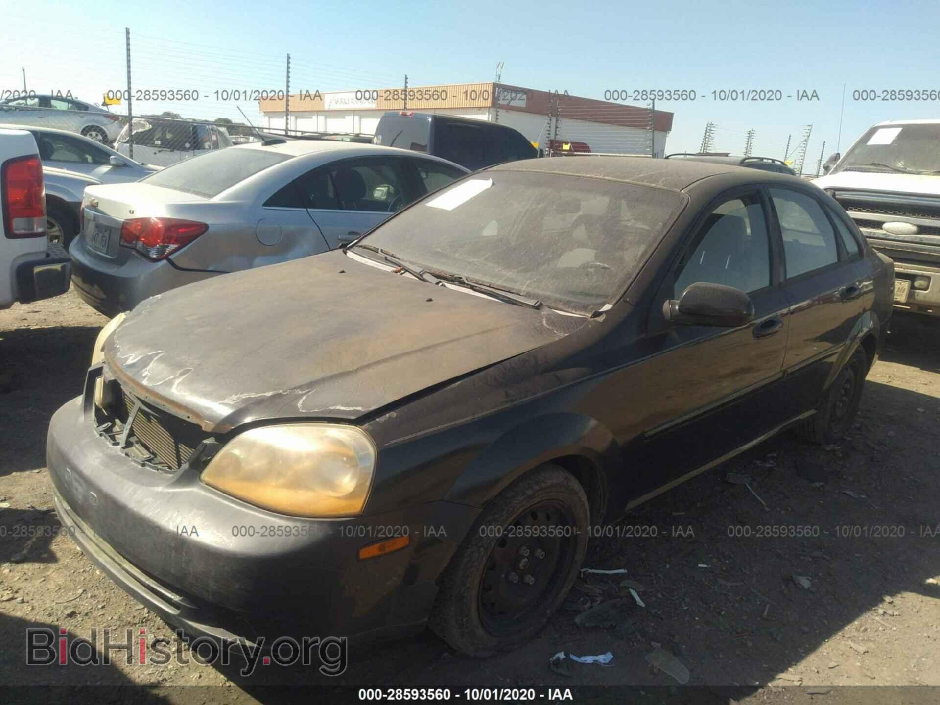 2007 SUZUKI FORENZA - VIN: KL5JD56ZX7K714976 - Фото 2