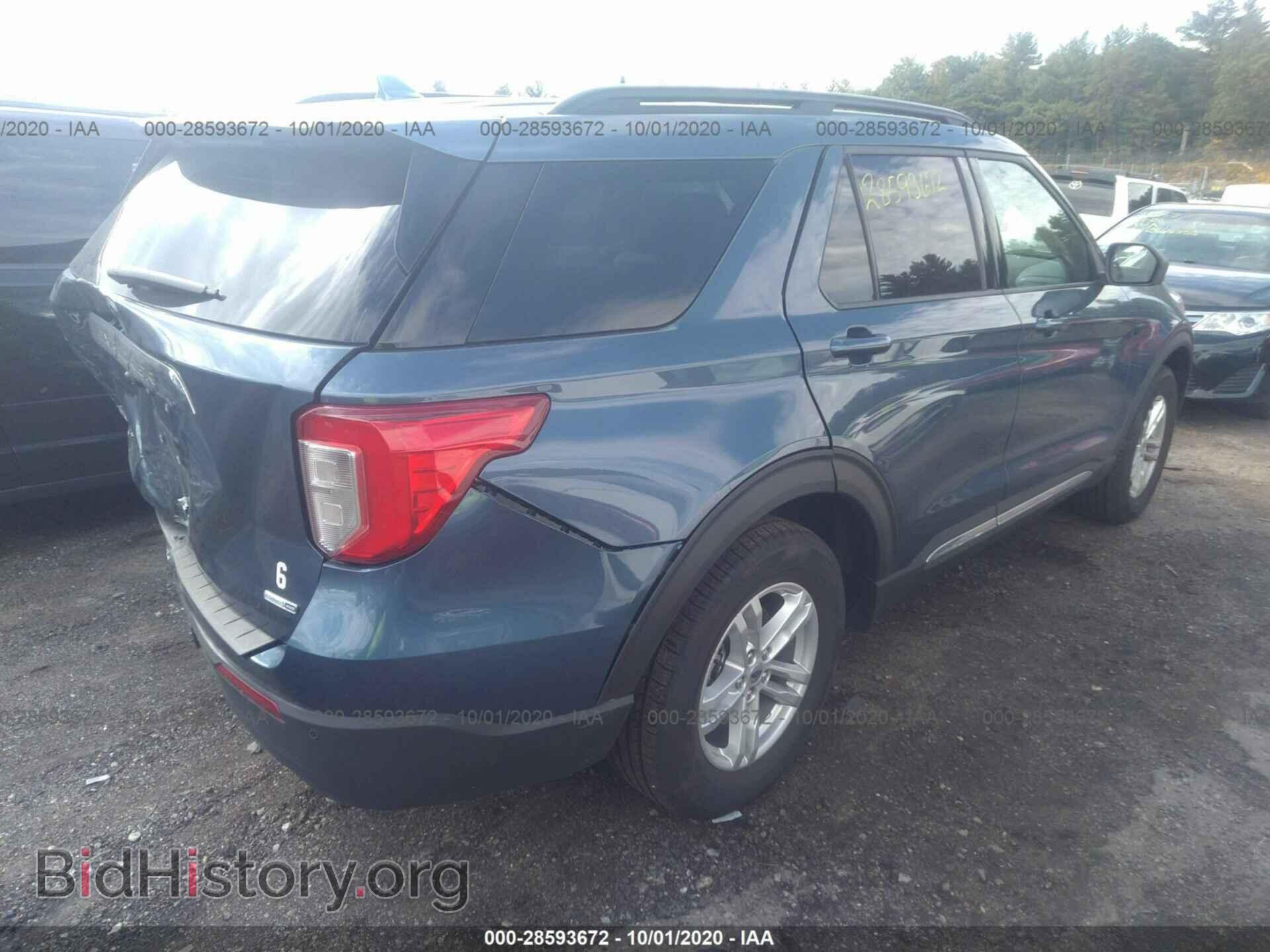 2020 FORD EXPLORER - VIN: 1FMSK8DH9LGC37045 - Фото 4