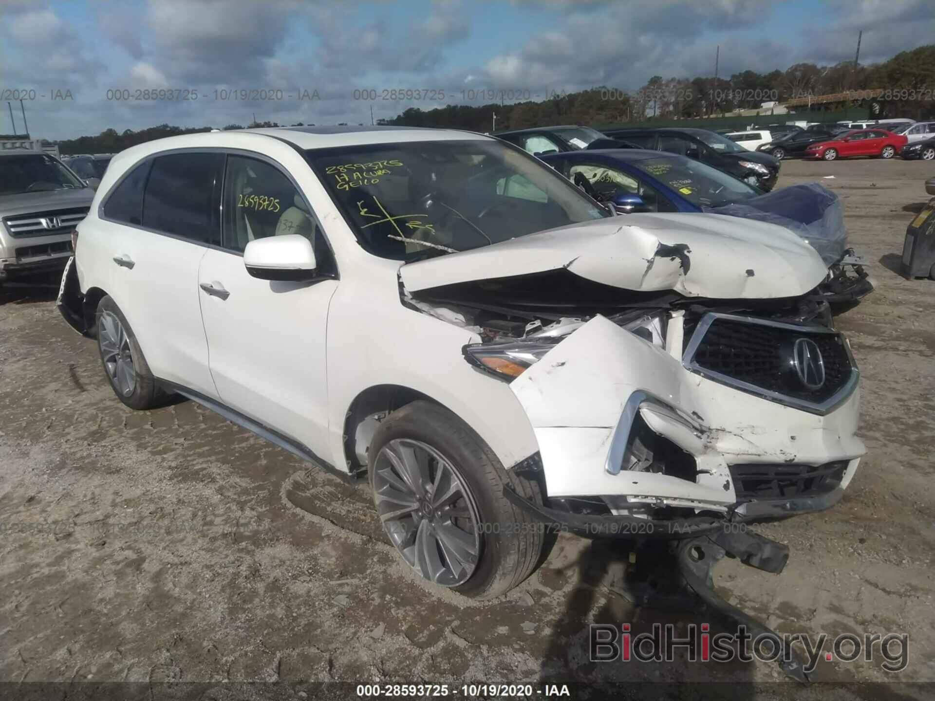 Photo 5J8YD4H59HL008298 - ACURA MDX 2017