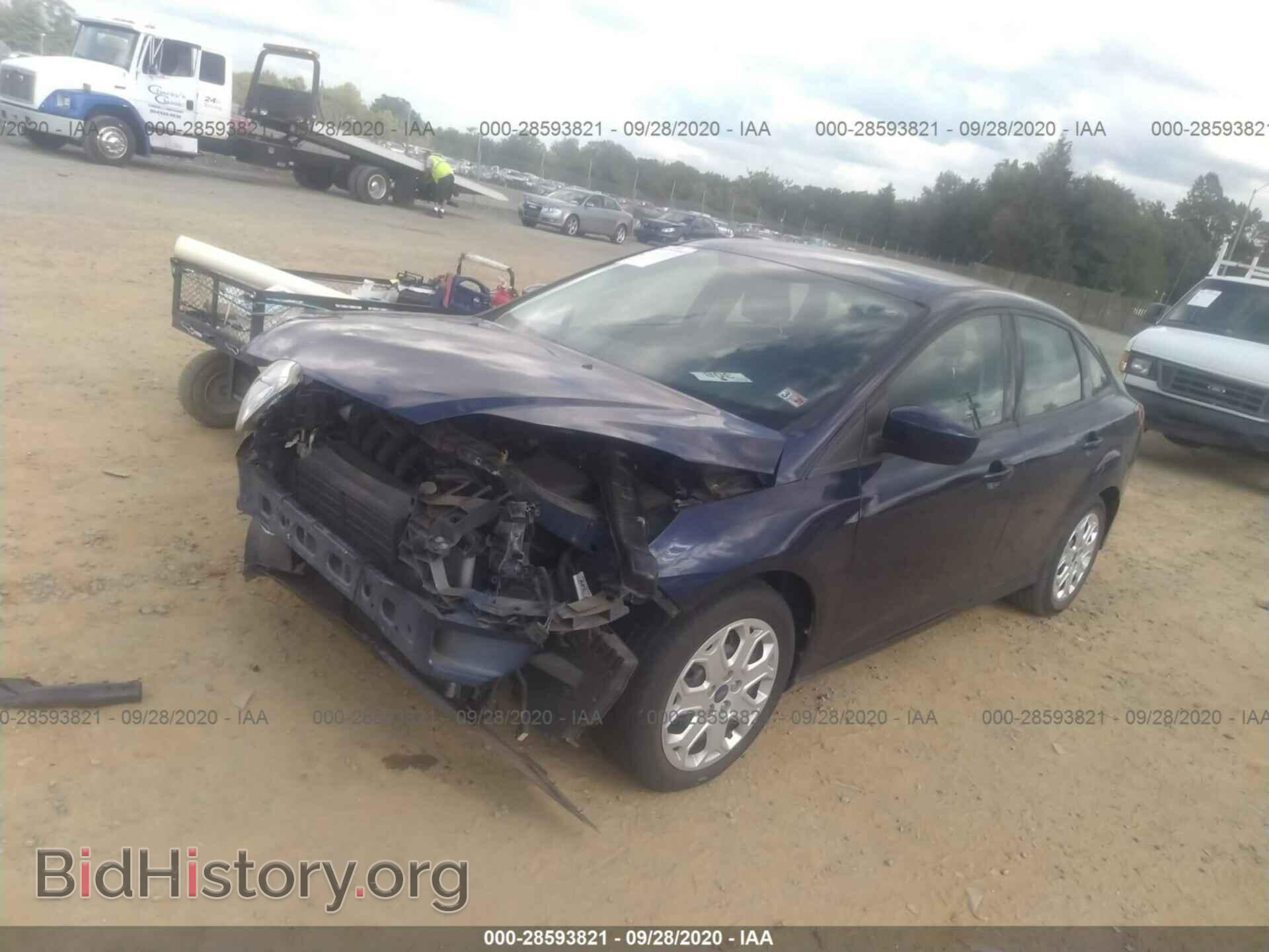 2012 FORD FOCUS - VIN: 1FAHP3F20CL157559 - Фото 2