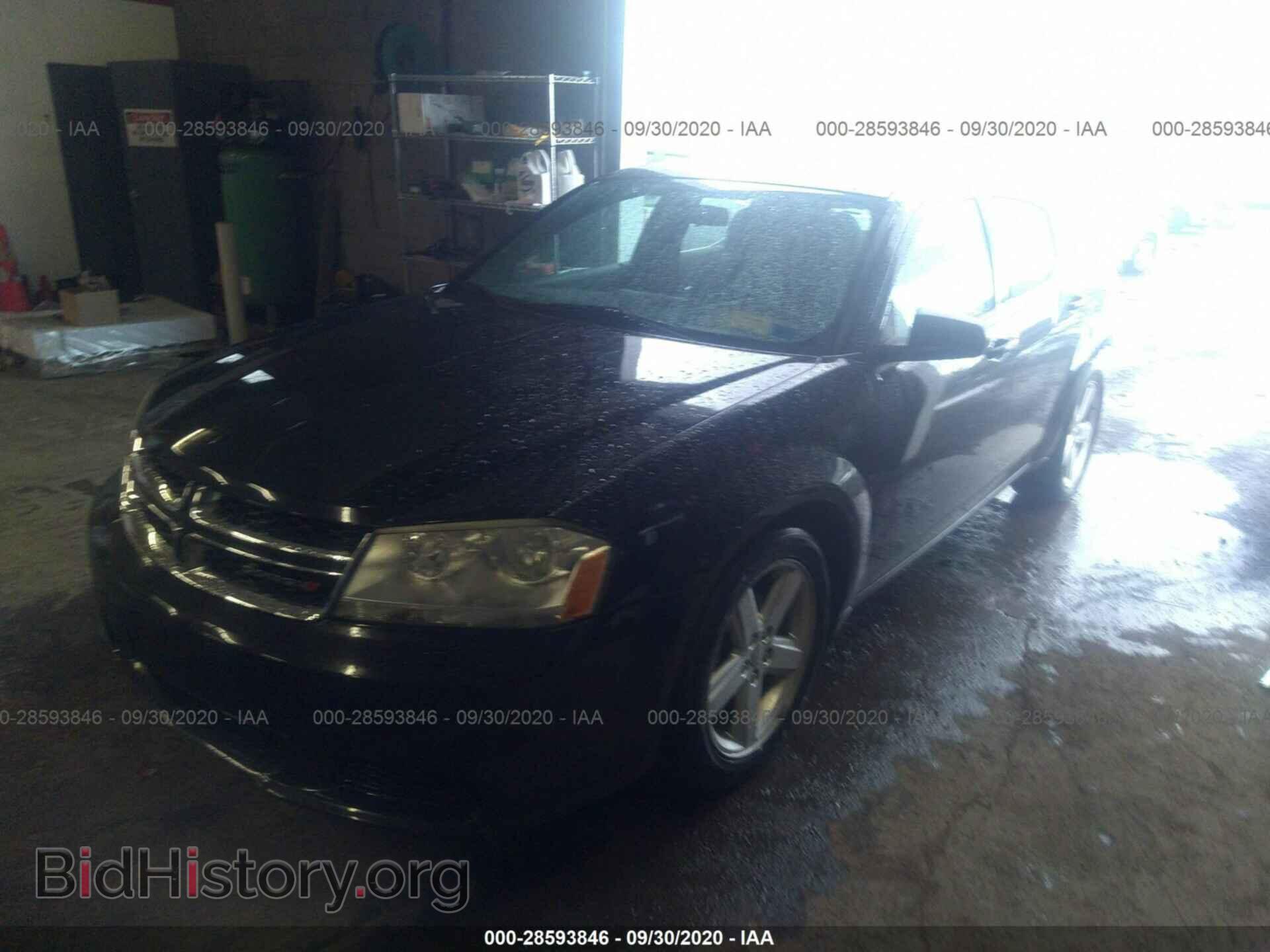 2013 DODGE AVENGER - VIN: 1C3CDZABXDN538059 - Фото 2