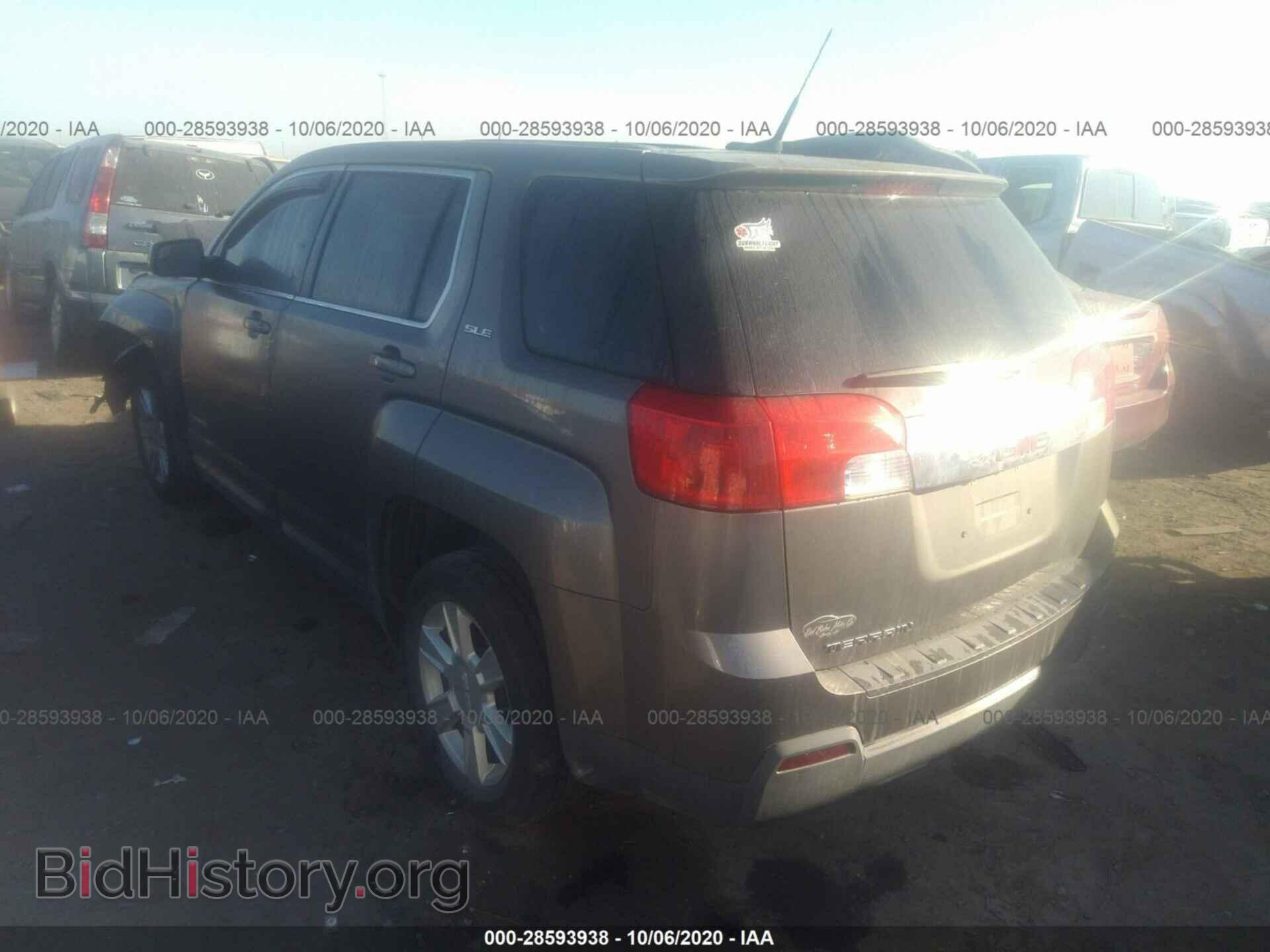 2012 GMC TERRAIN - VIN: 2GKALMEK4C6390405 - Фото 3