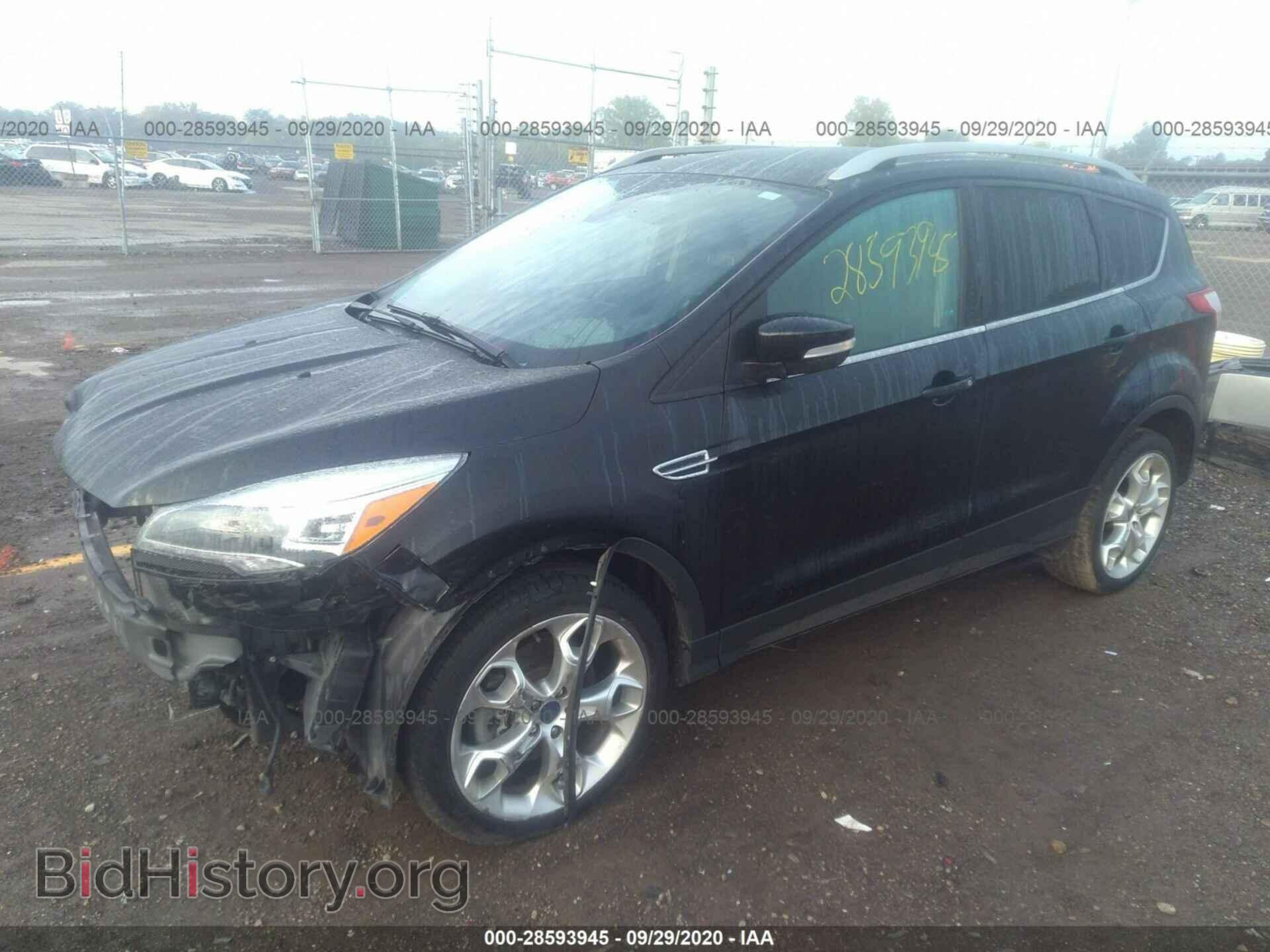 2014 FORD ESCAPE - VIN: 1FMCU9JX4EUA60134 - Фото 2