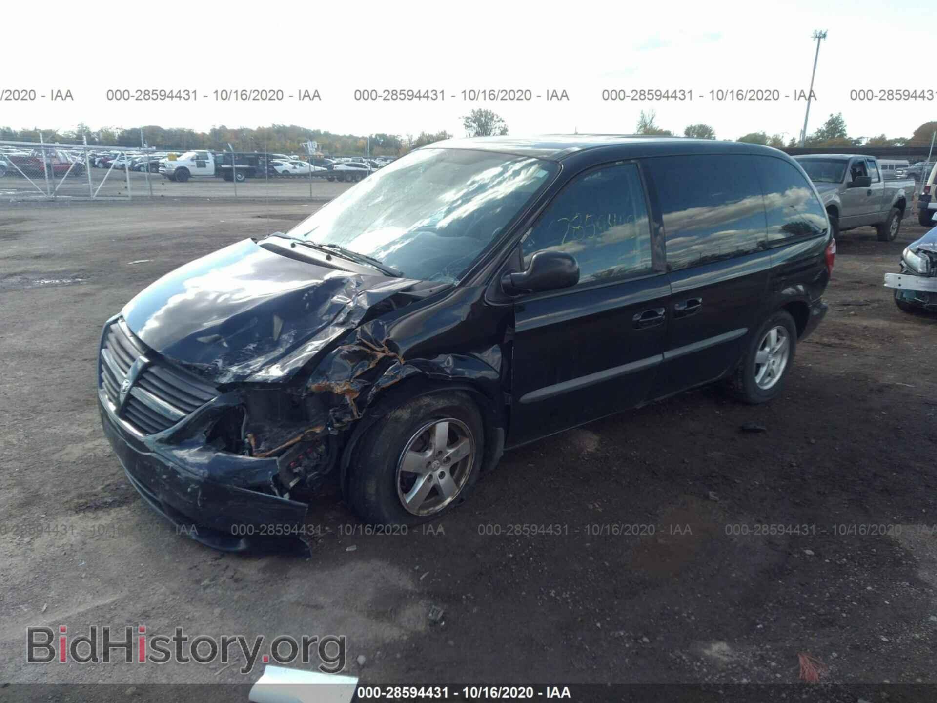 2007 DODGE CARAVAN - VIN: 1D4GP45R77B148169 - Фото 2