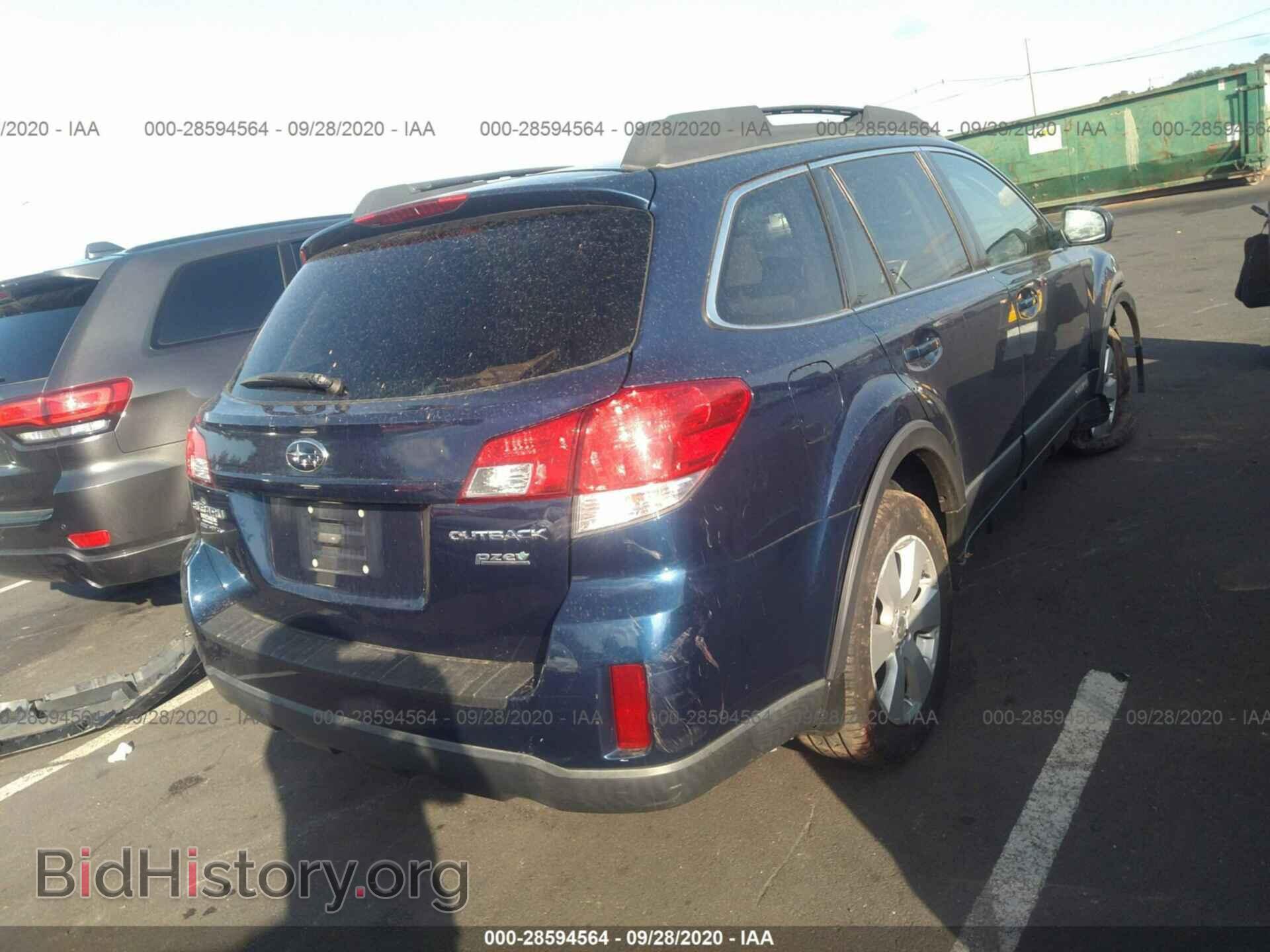 2011 SUBARU OUTBACK - VIN: 4S4BRBCC5B3435805 - Фото 4