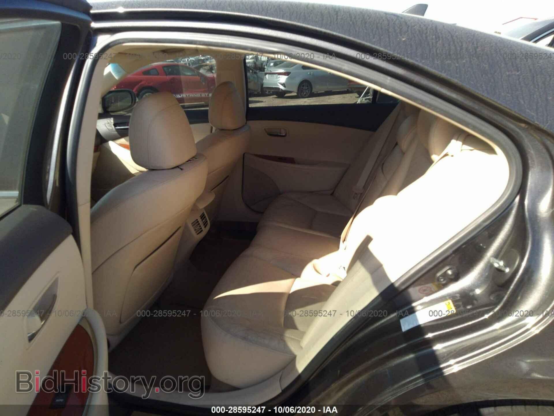 2010 LEXUS ES 350 - VIN: JTHBK1EG9A2369460 - Фото 8