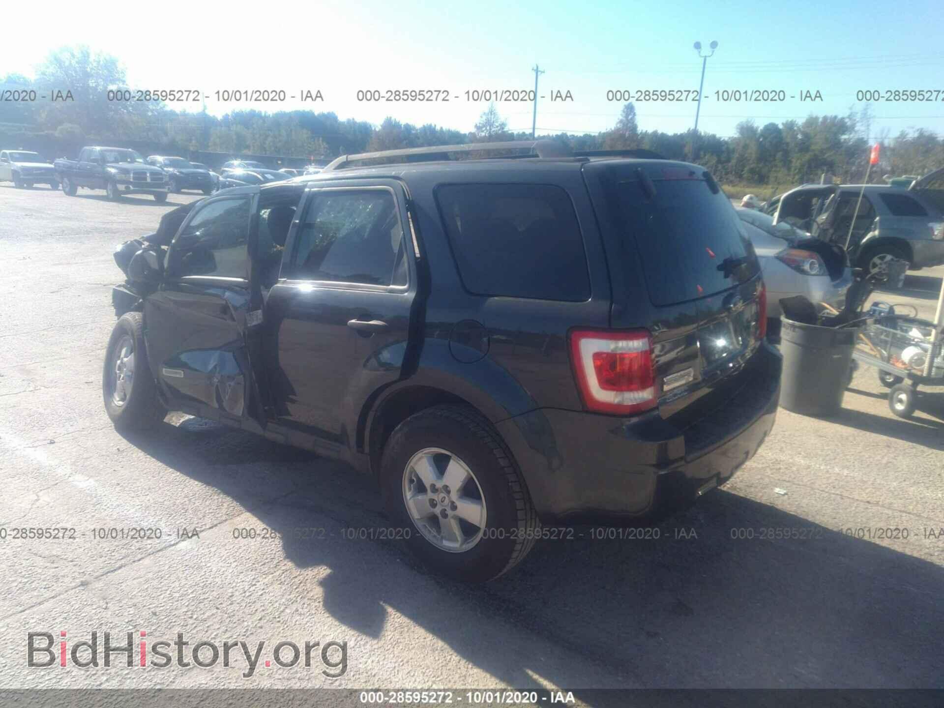 2008 FORD ESCAPE - VIN: 1FMCU93Z38KA52685 - Фото 3