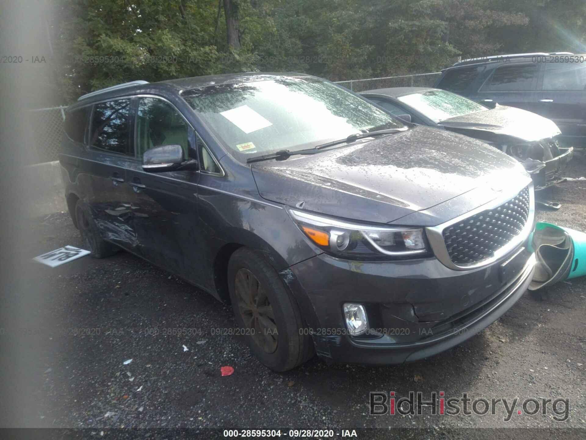 Photo KNDMC5C12G6155408 - KIA SEDONA 2016