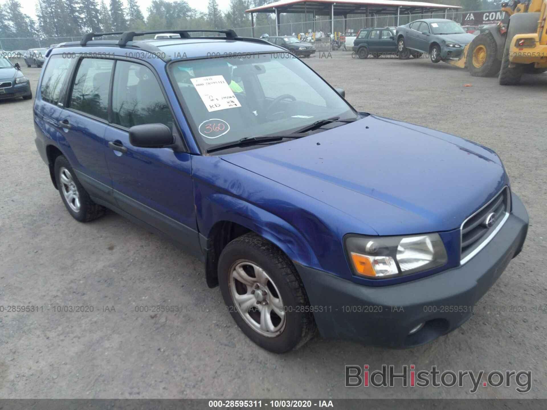 Photo JF1SG63664H730631 - SUBARU FORESTER 2004