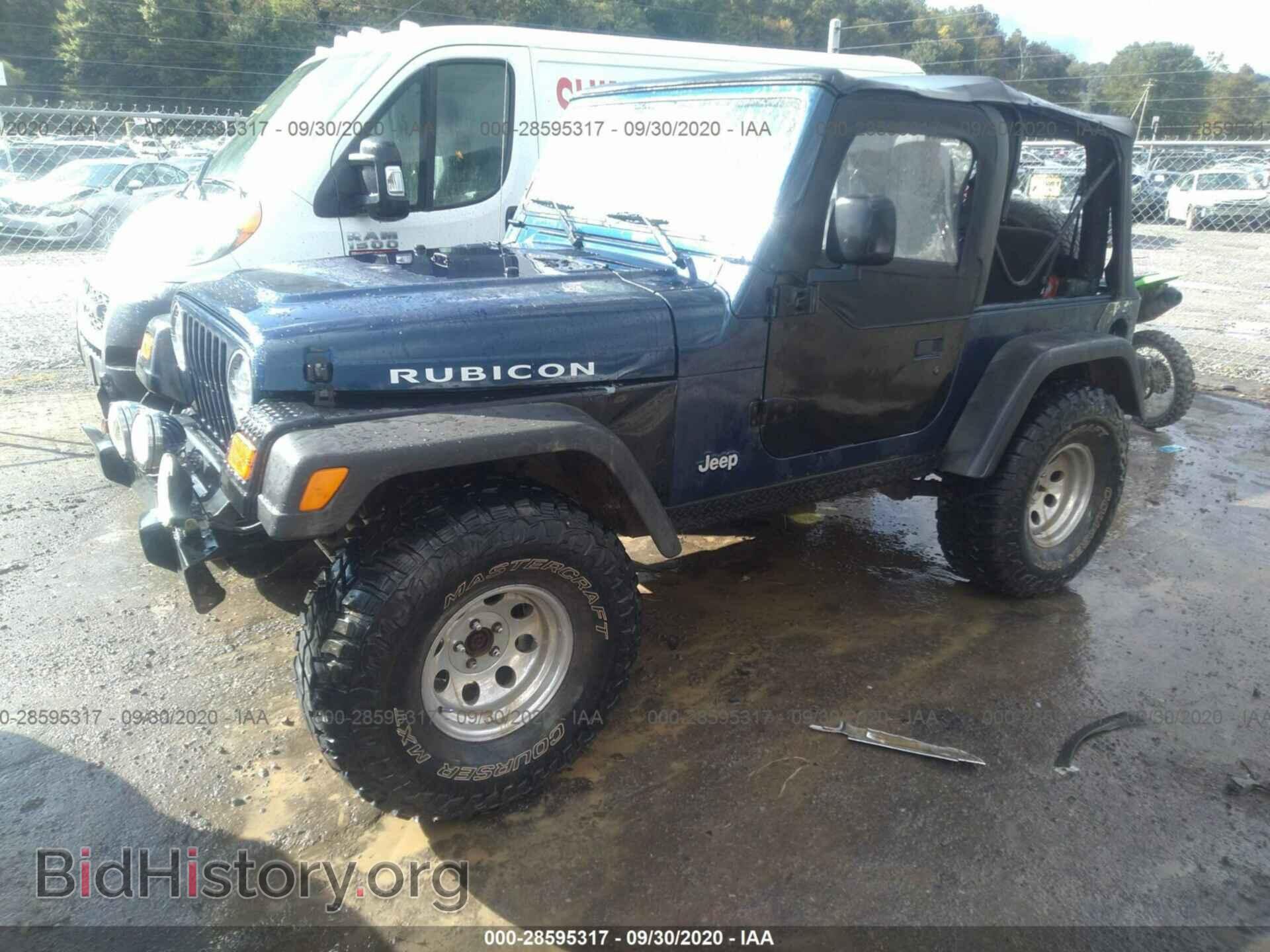 2003 JEEP WRANGLER - VIN: 1J4FA69S13P338074 - Фото 2