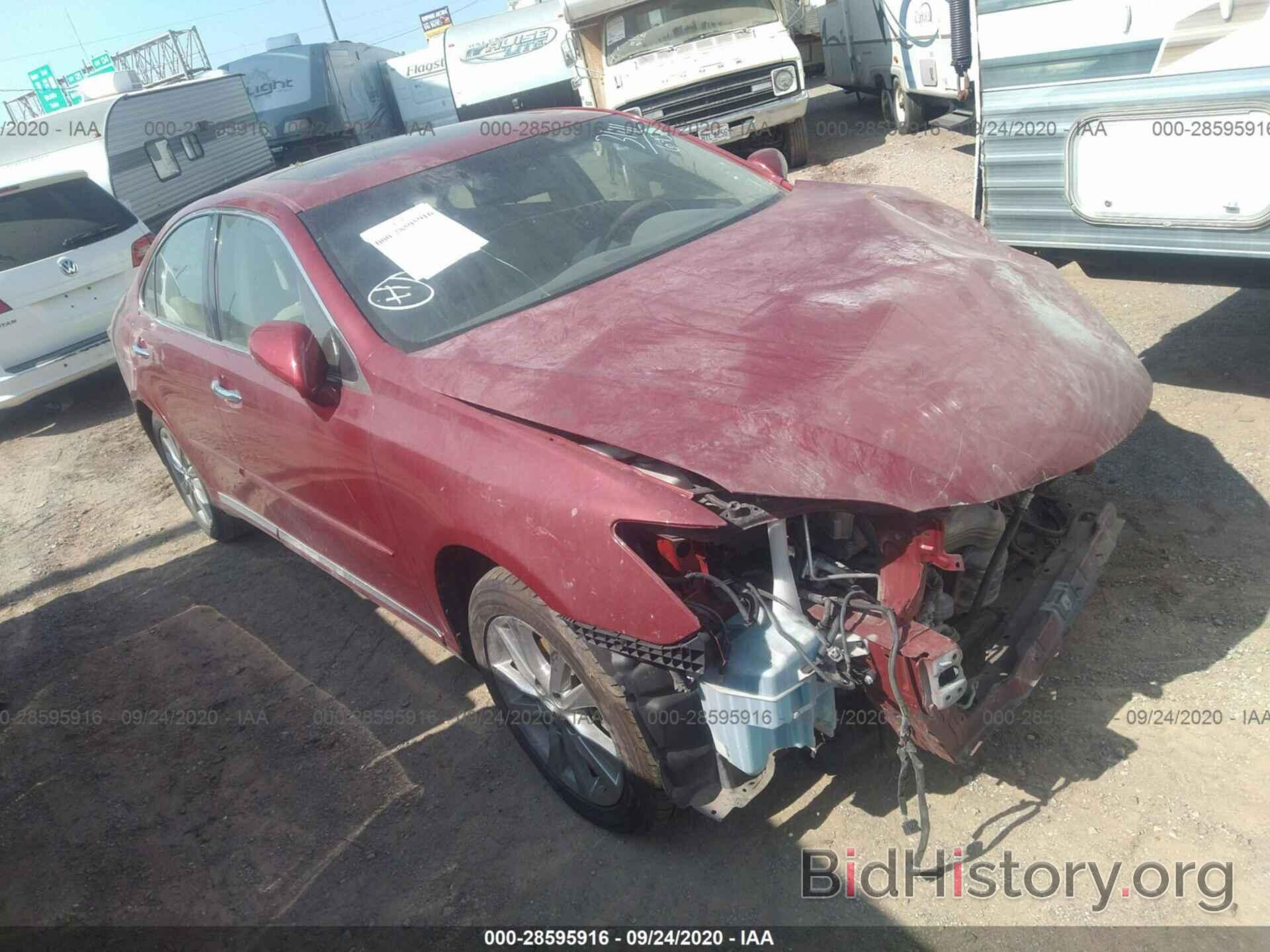 Photo JTHBK1EG2B2467358 - LEXUS ES 350 2011