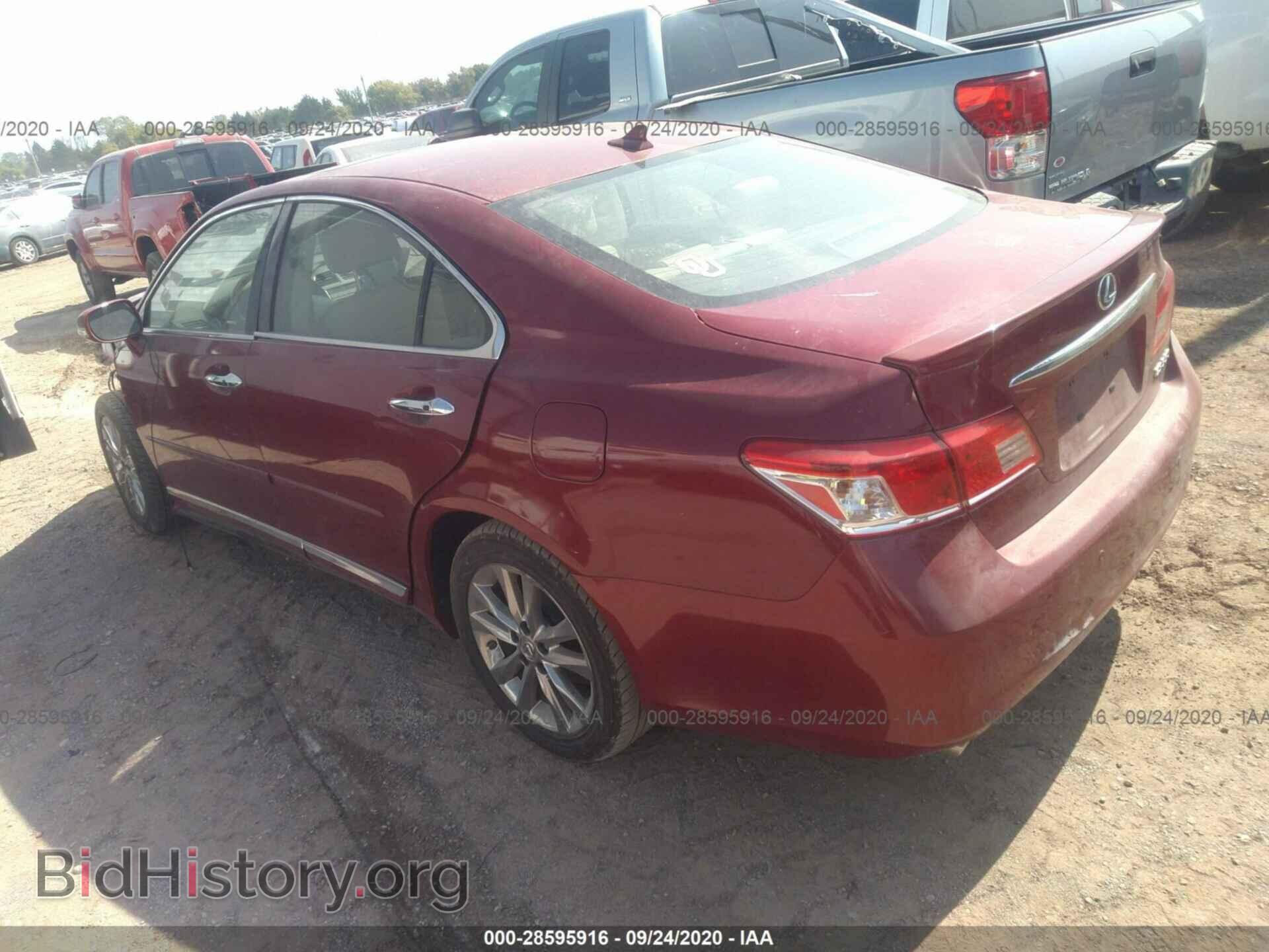 2011 LEXUS ES 350 - VIN: JTHBK1EG2B2467358 - Фото 3