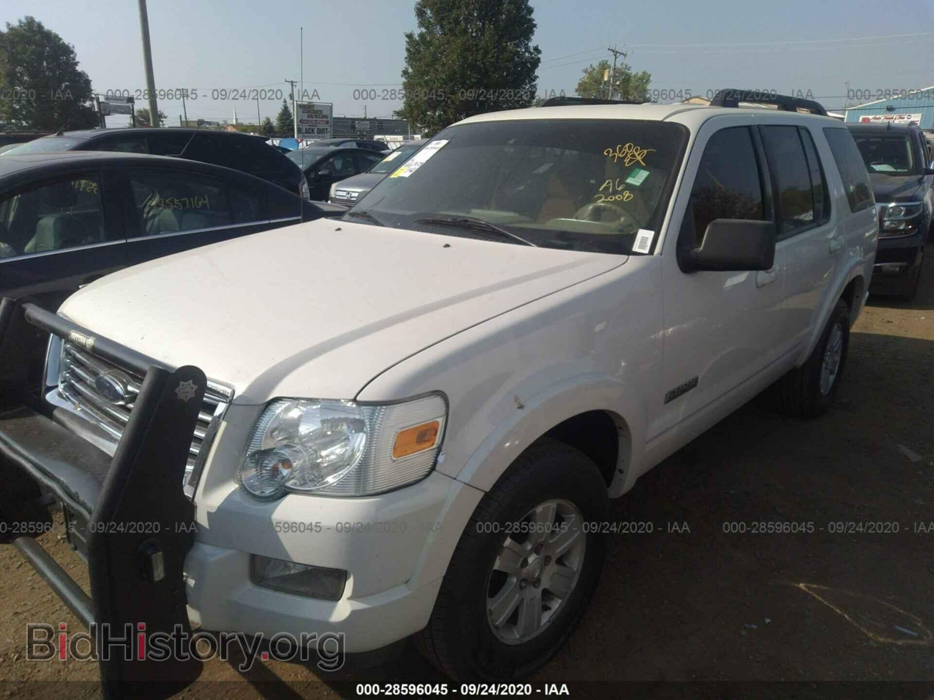 2008 FORD EXPLORER - VIN: 1FMEU73E78UB03507 - Фото 2