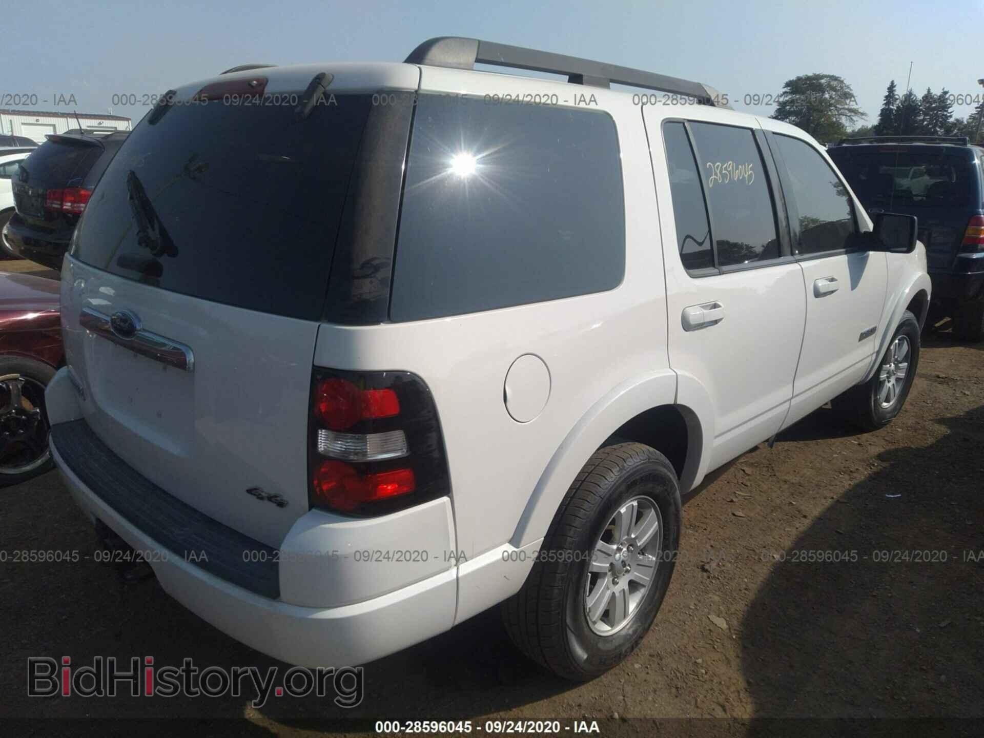 2008 FORD EXPLORER - VIN: 1FMEU73E78UB03507 - Фото 4