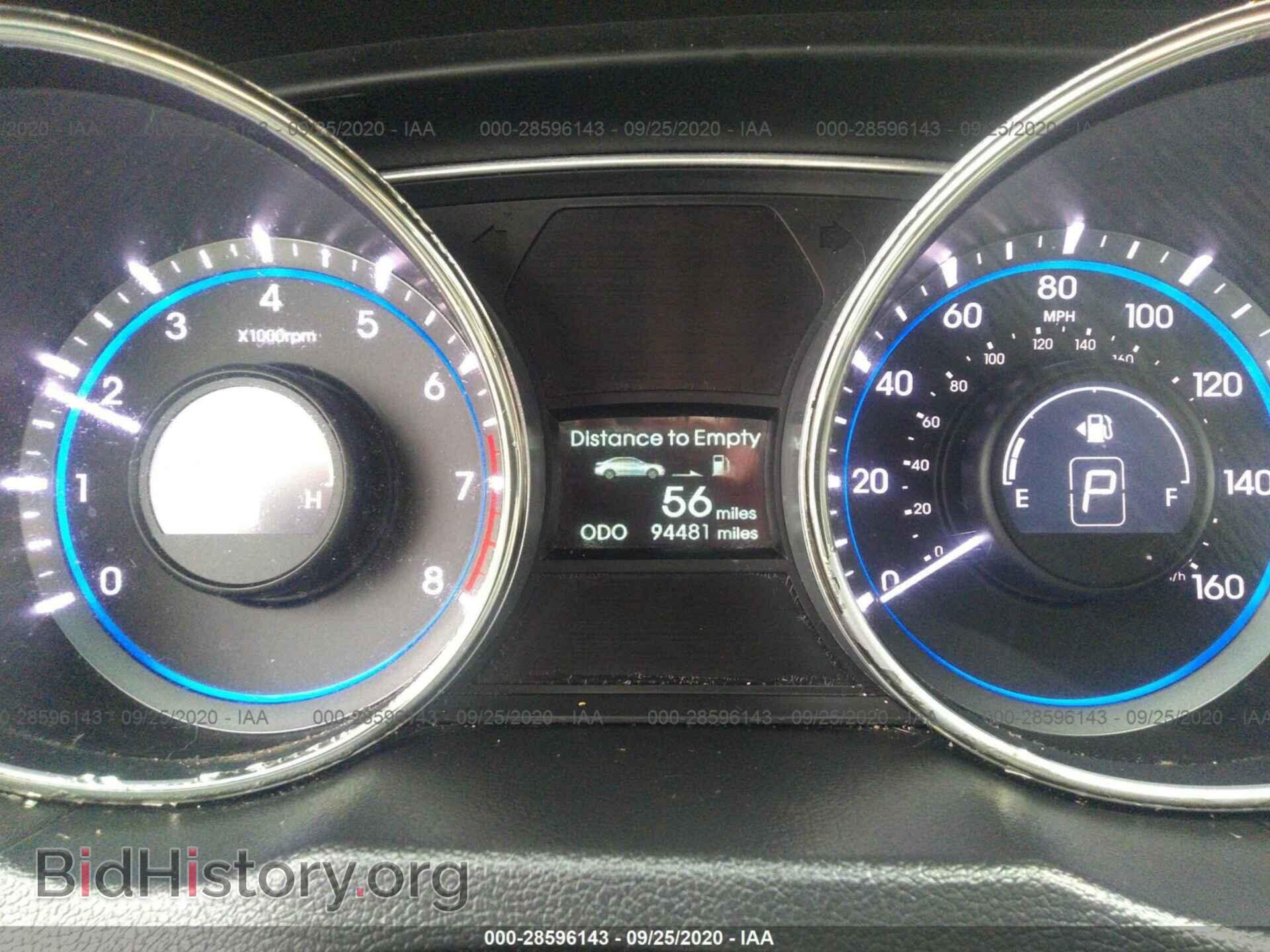 2012 HYUNDAI SONATA - VIN: 5NPEC4AB2CH353867 - Фото 7