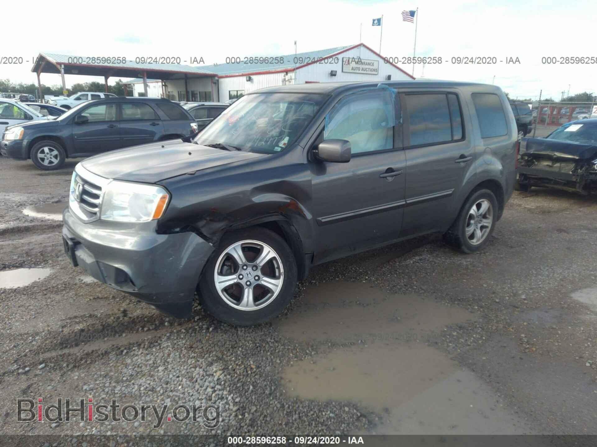 2012 HONDA PILOT - VIN: 5FNYF3H4XCB042997 - Photo 2