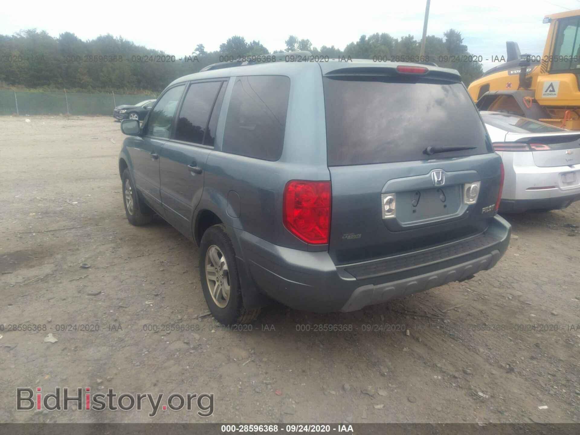 2005 HONDA PILOT - VIN: 2HKYF18405H533877 - Фото 3