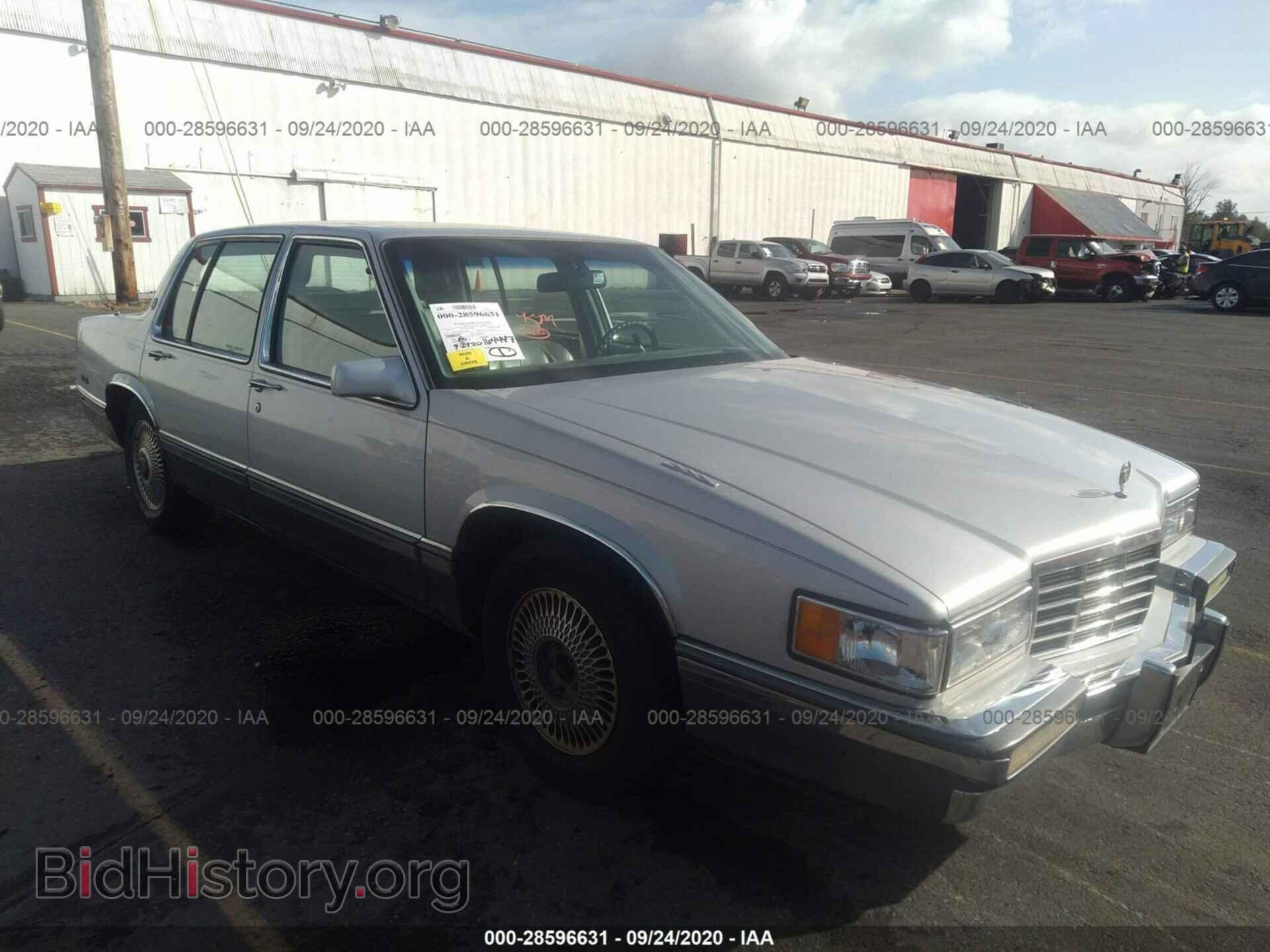 Photo 1G6CD53B6P4254281 - CADILLAC DEVILLE 1993