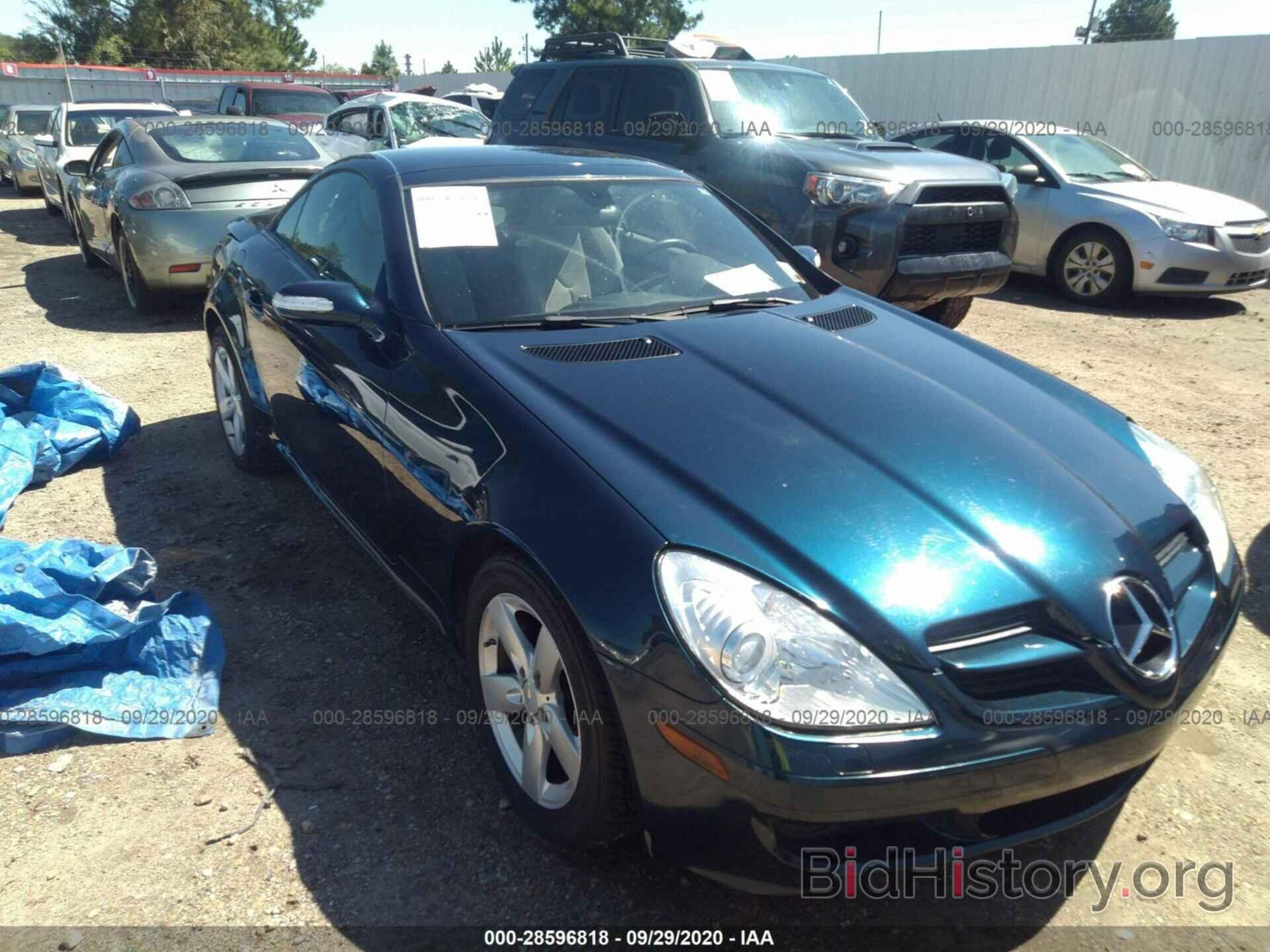 Photo WDBWK54F07F161485 - MERCEDES-BENZ SLK-CLASS 2007