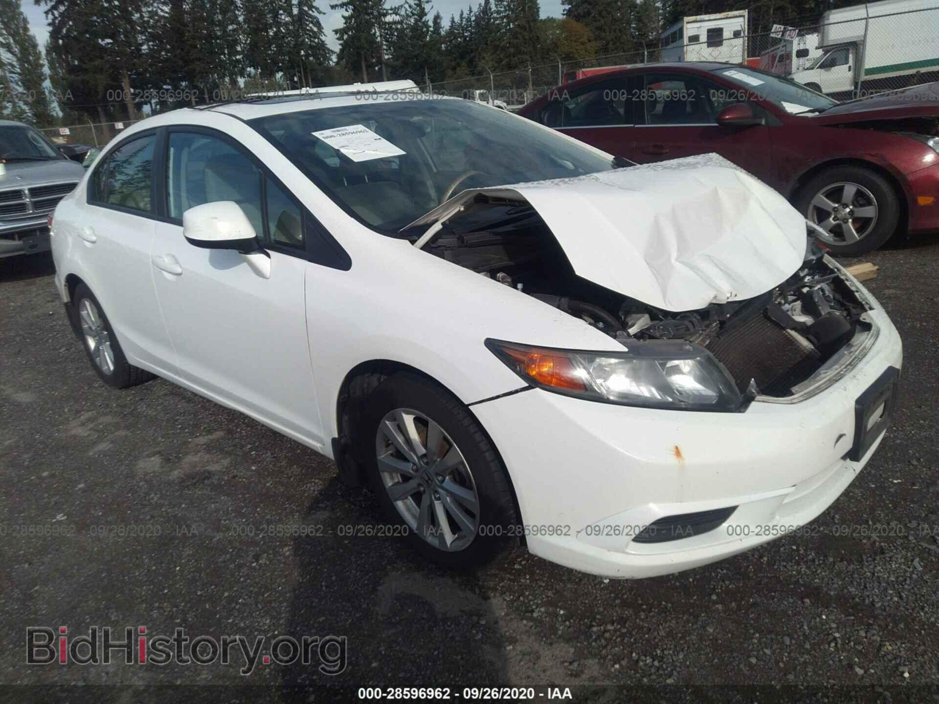 Фотография 19XFB2F82CE344826 - HONDA CIVIC SDN 2012