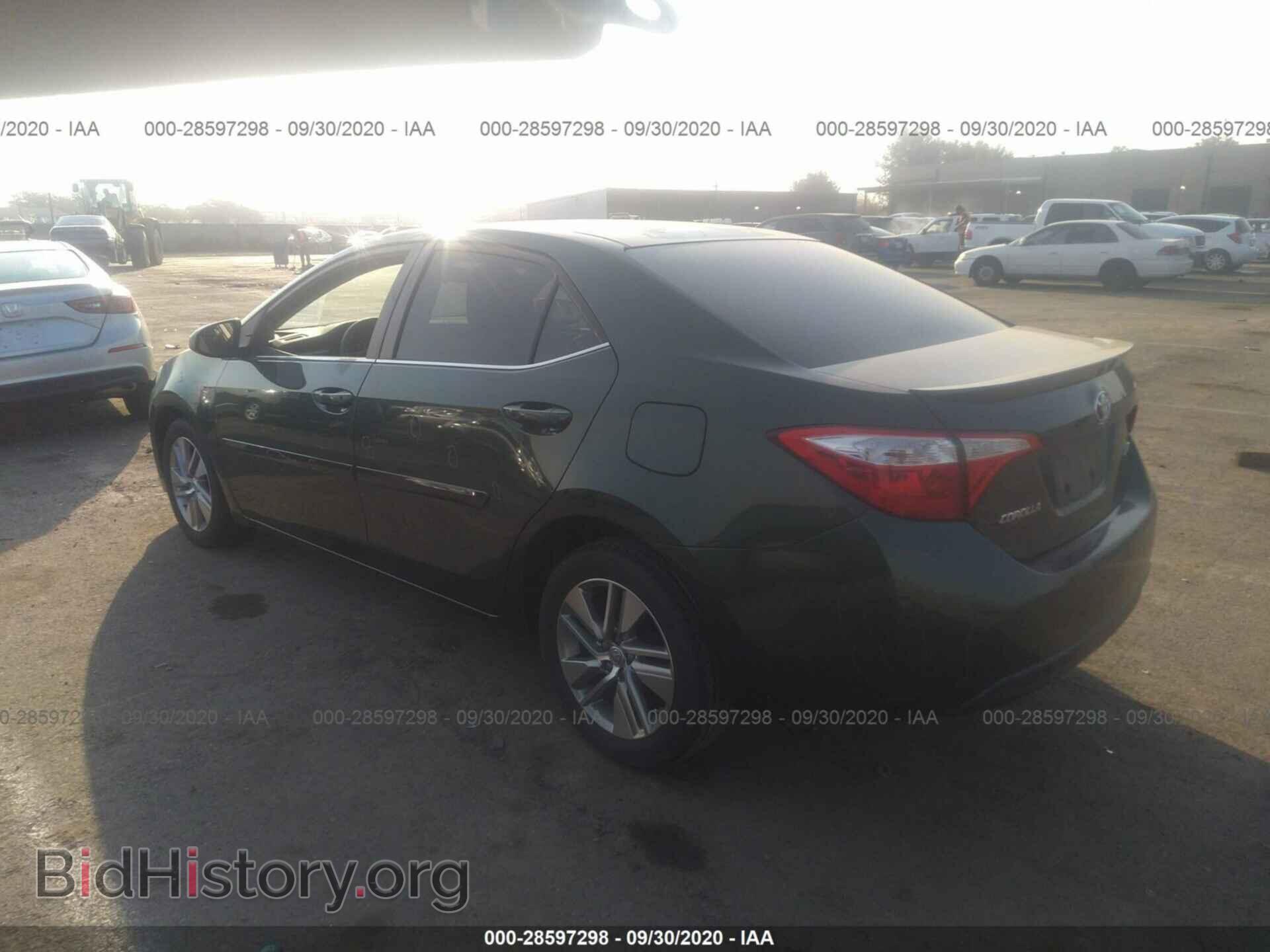 2014 TOYOTA COROLLA - VIN: 2T1BPRHEXEC099321 - Фото 3
