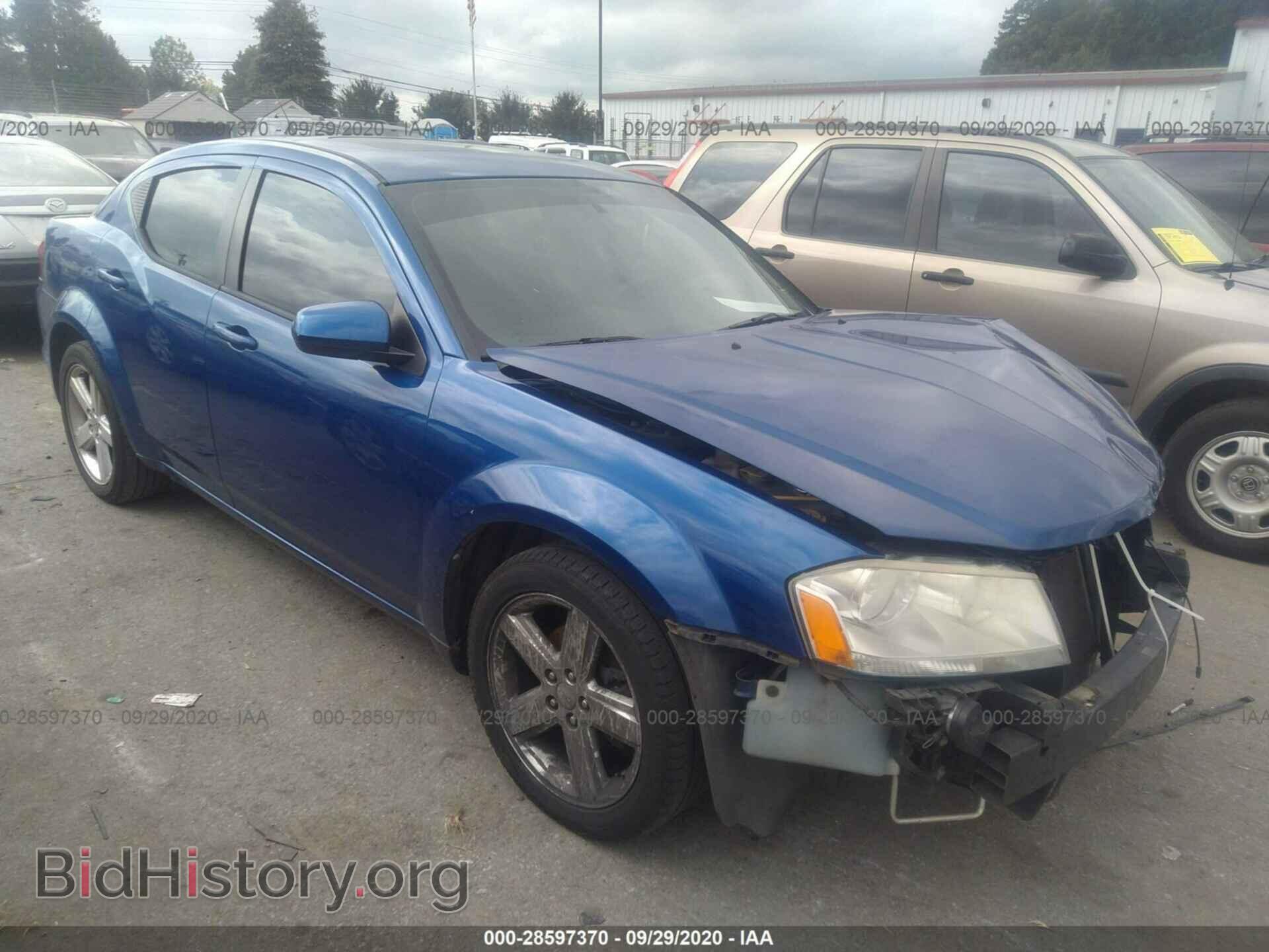Photo 1C3CDZCB8CN148606 - DODGE AVENGER 2012
