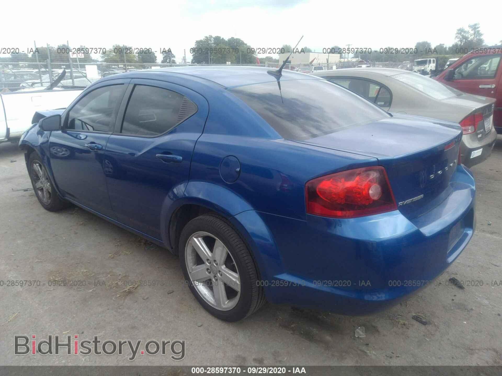2012 DODGE AVENGER - VIN: 1C3CDZCB8CN148606 - Photo 3