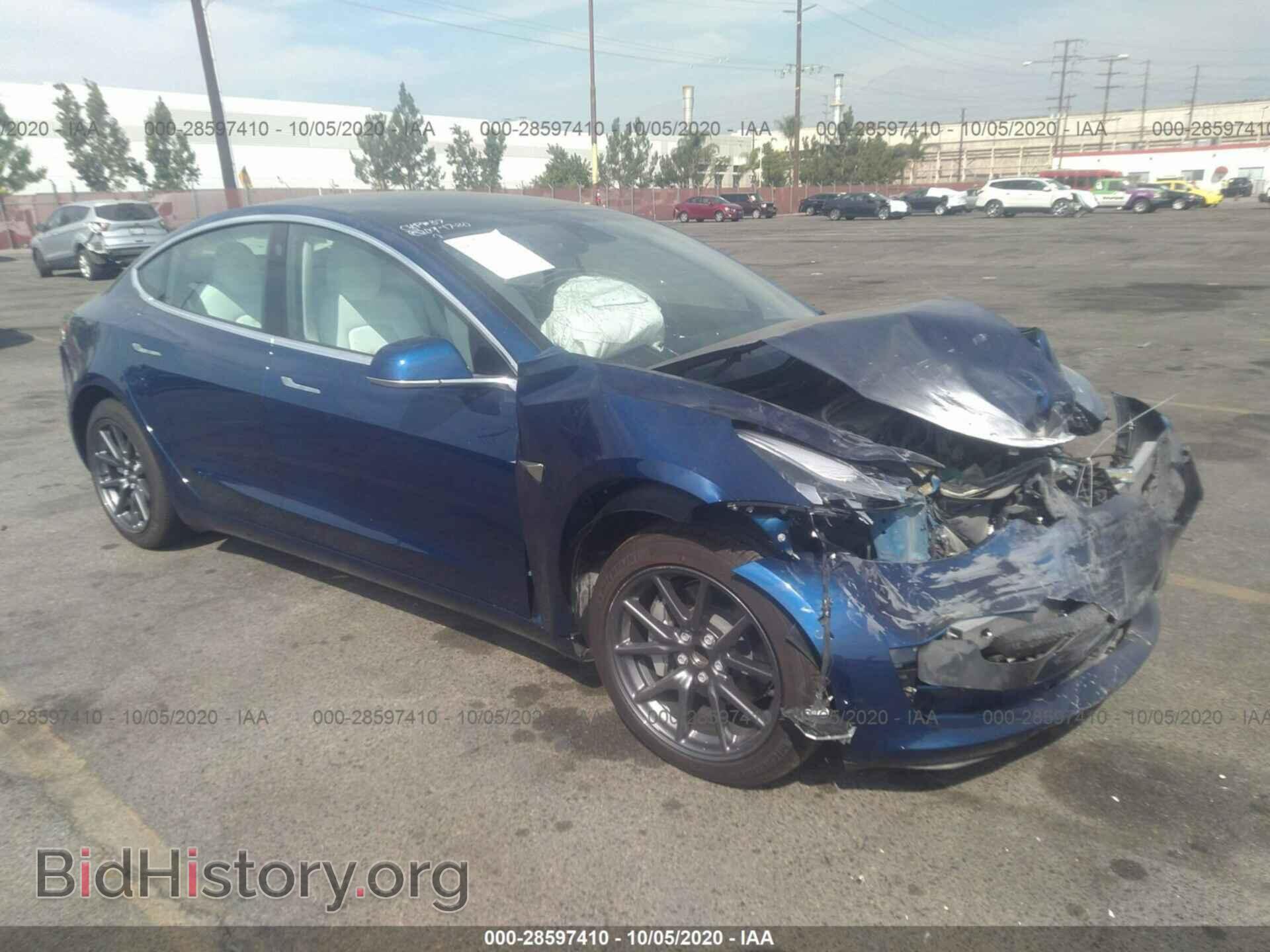 Photo 5YJ3E1EAXLF709787 - TESLA MODEL 3 2020