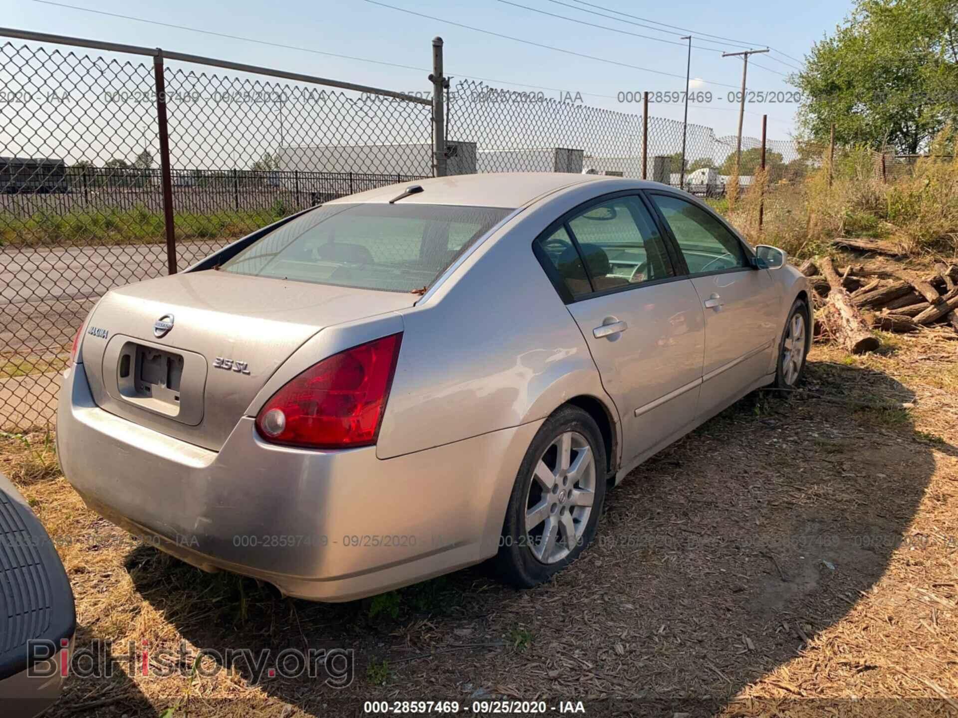 2005 NISSAN MAXIMA - VIN: 1N4BA41E45C856288 - Фото 4