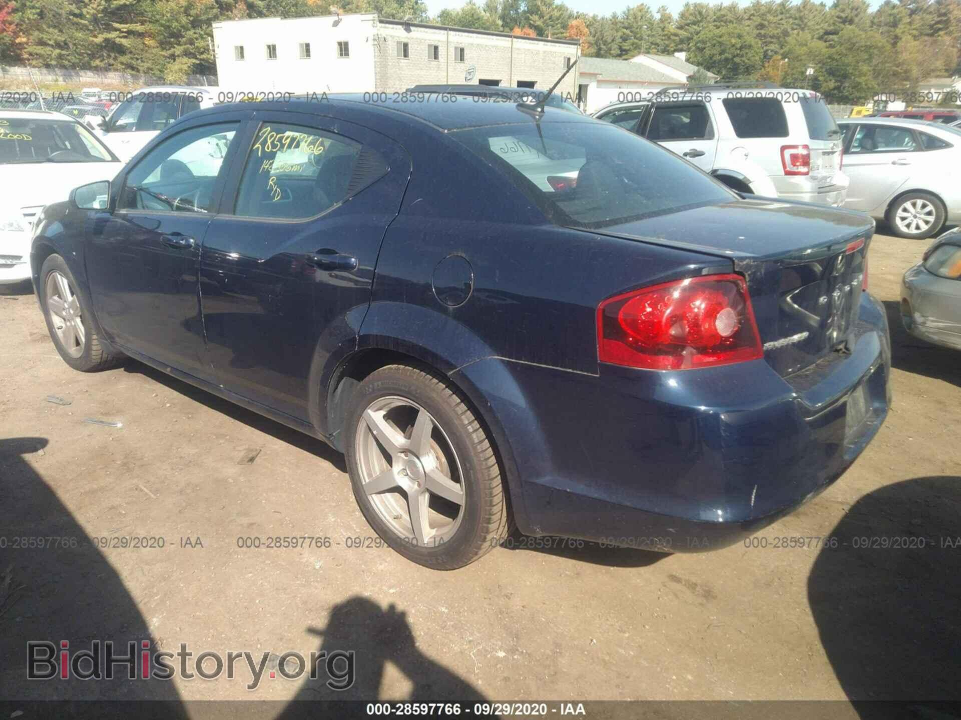 2013 DODGE AVENGER - VIN: 1C3CDZAB9DN626133 - Фото 3
