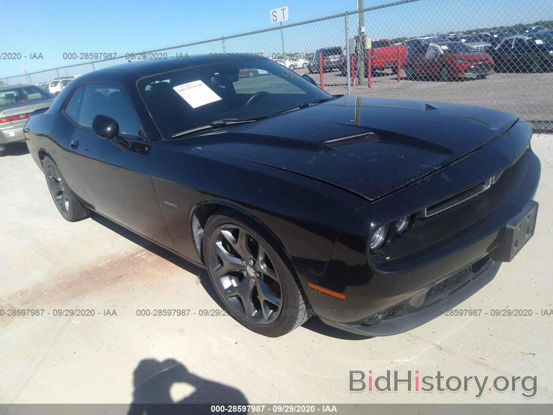 Photo 2C3CDZBT4FH708726 - DODGE CHALLENGER 2015