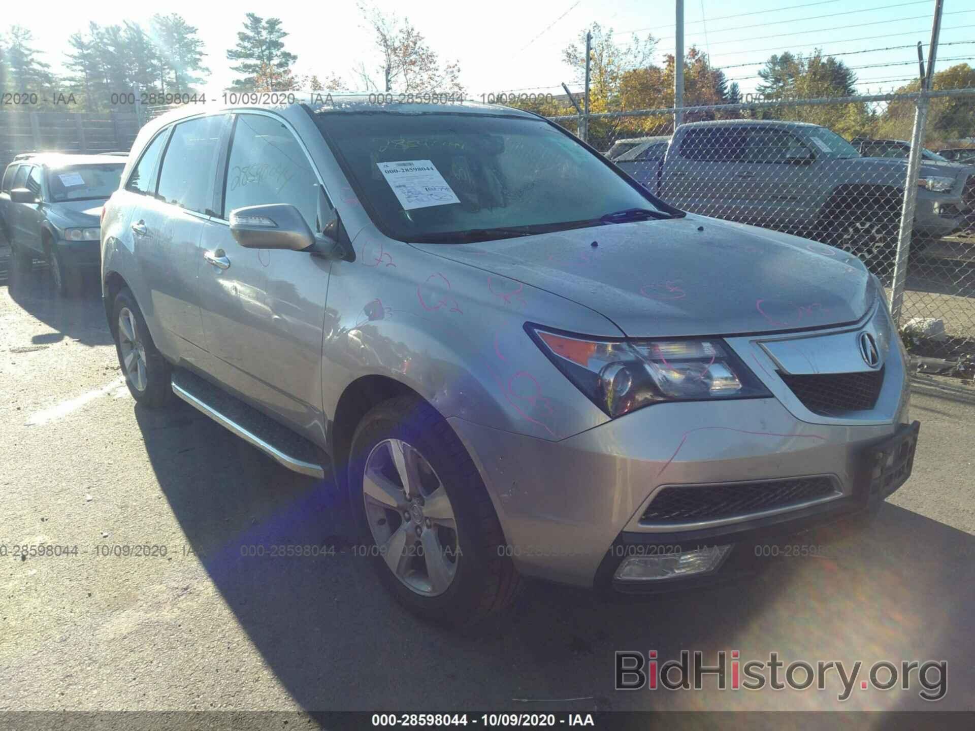 Photo 2HNYD2H2XDH505743 - ACURA MDX 2013