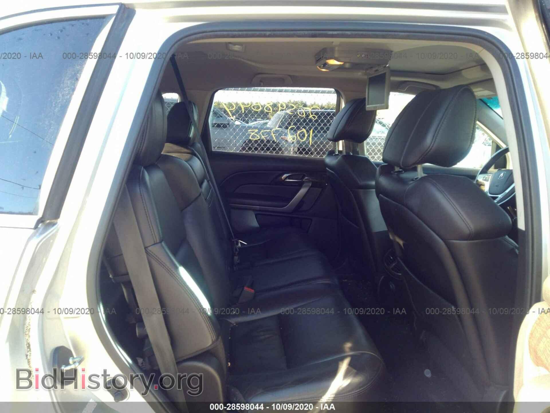 2013 ACURA MDX - VIN: 2HNYD2H2XDH505743 - Фото 8
