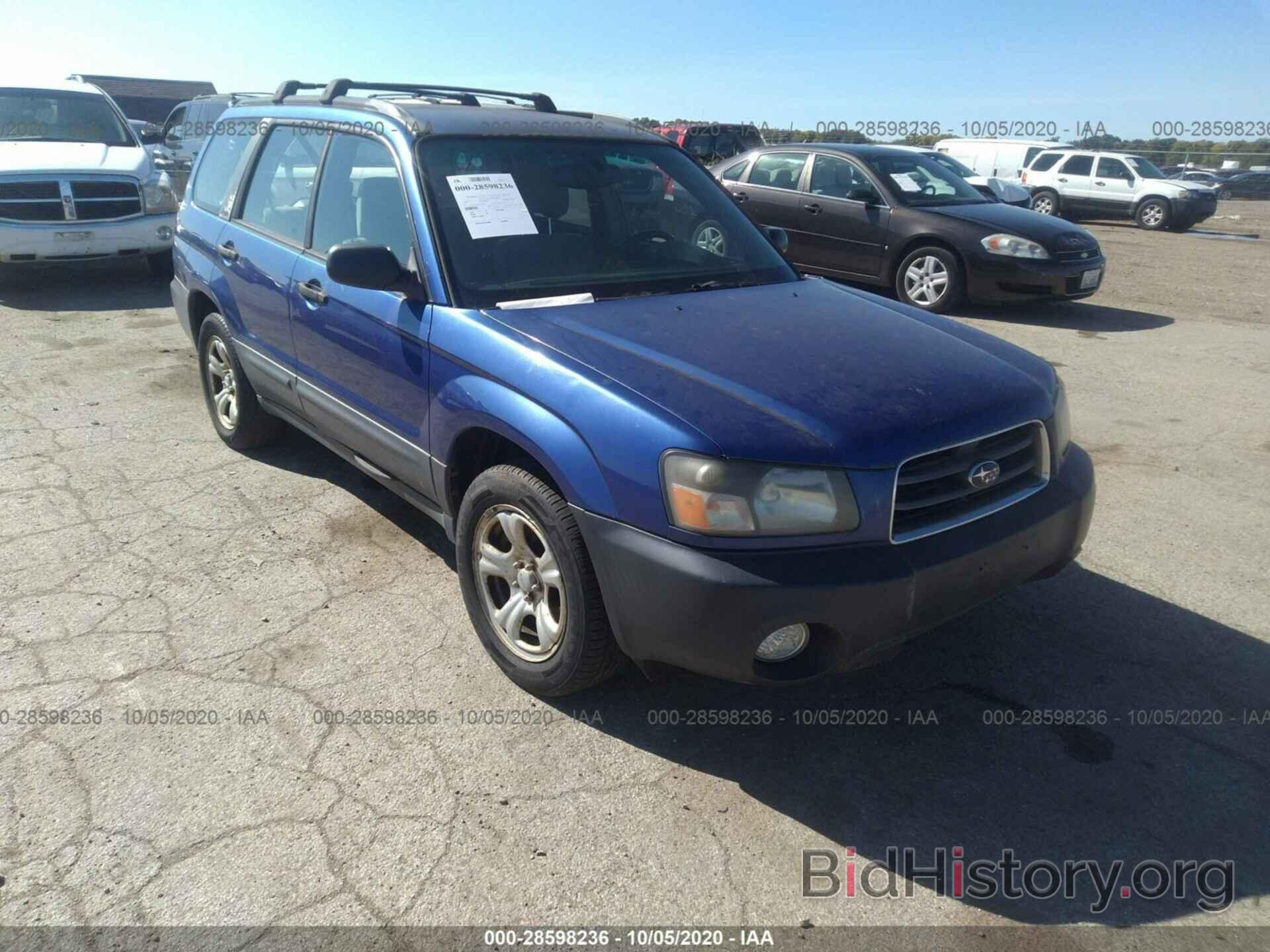 Photo JF1SG63693H727611 - SUBARU FORESTER 2003