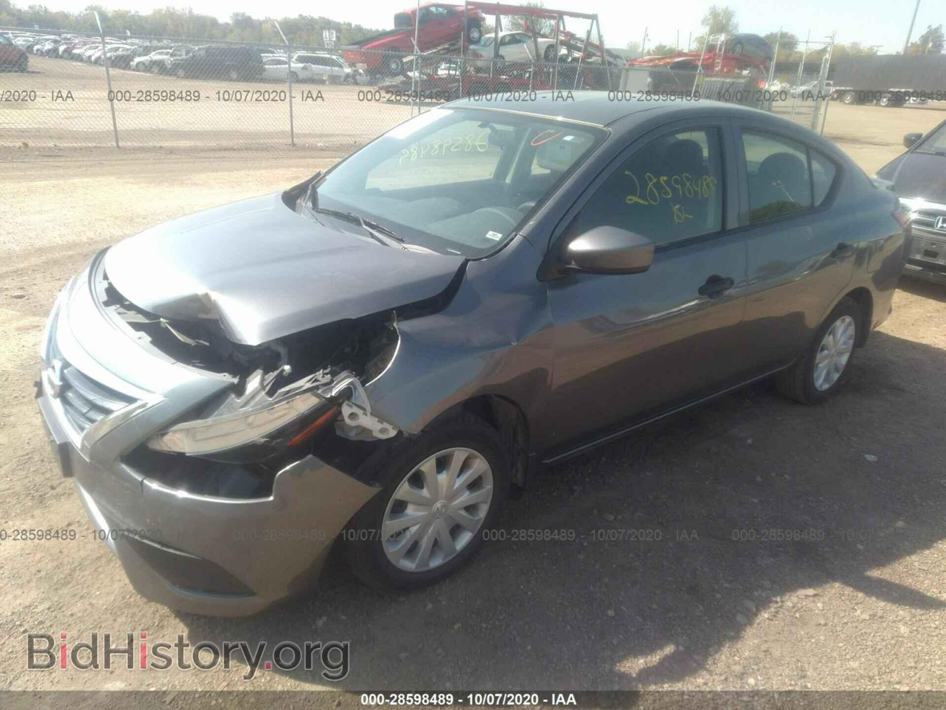 2016 NISSAN VERSA - VIN: 3N1CN7AP9GL842855 - Фото 2