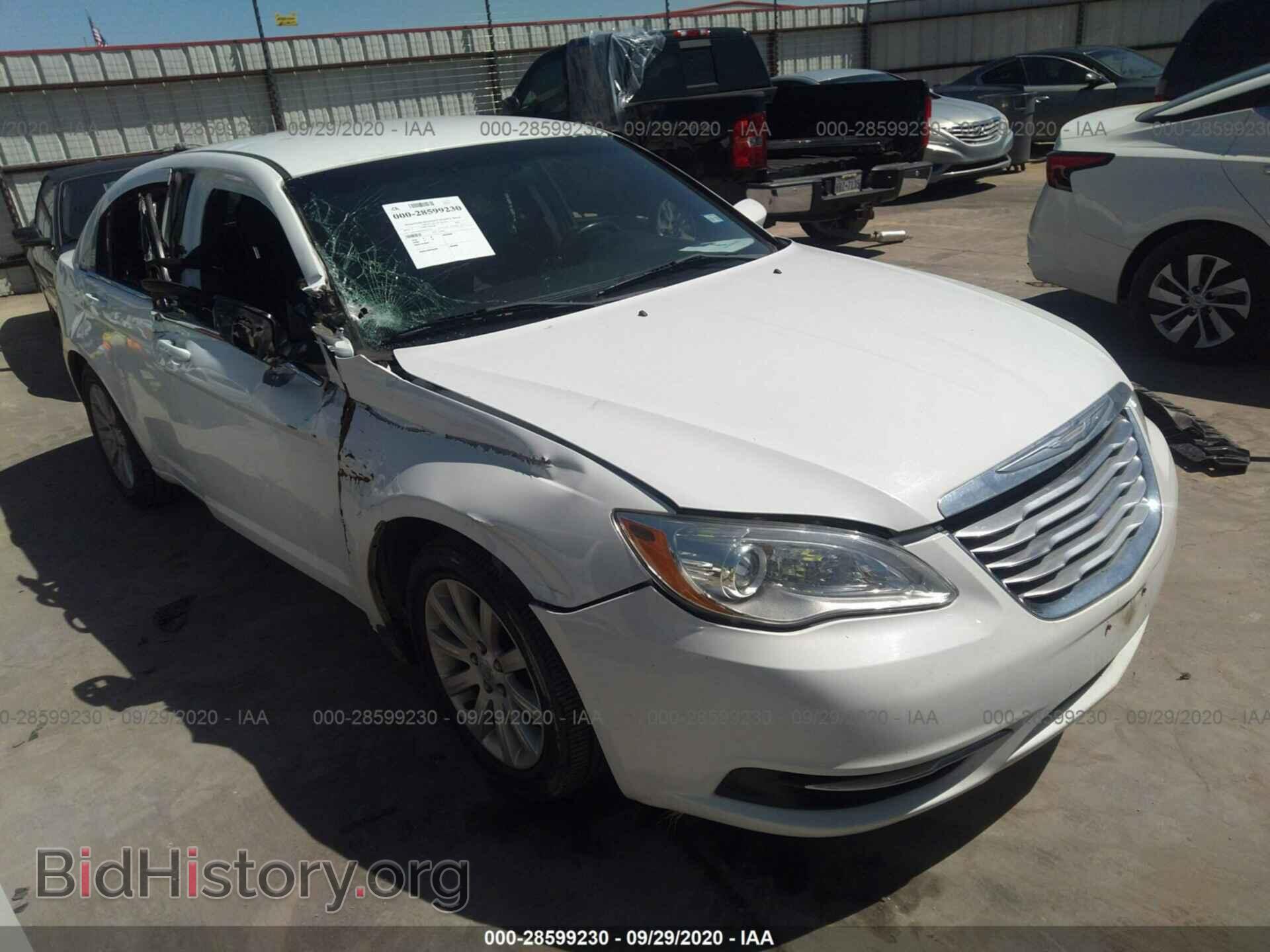 Фотография 1C3CCBBB8DN627511 - CHRYSLER 200 2013