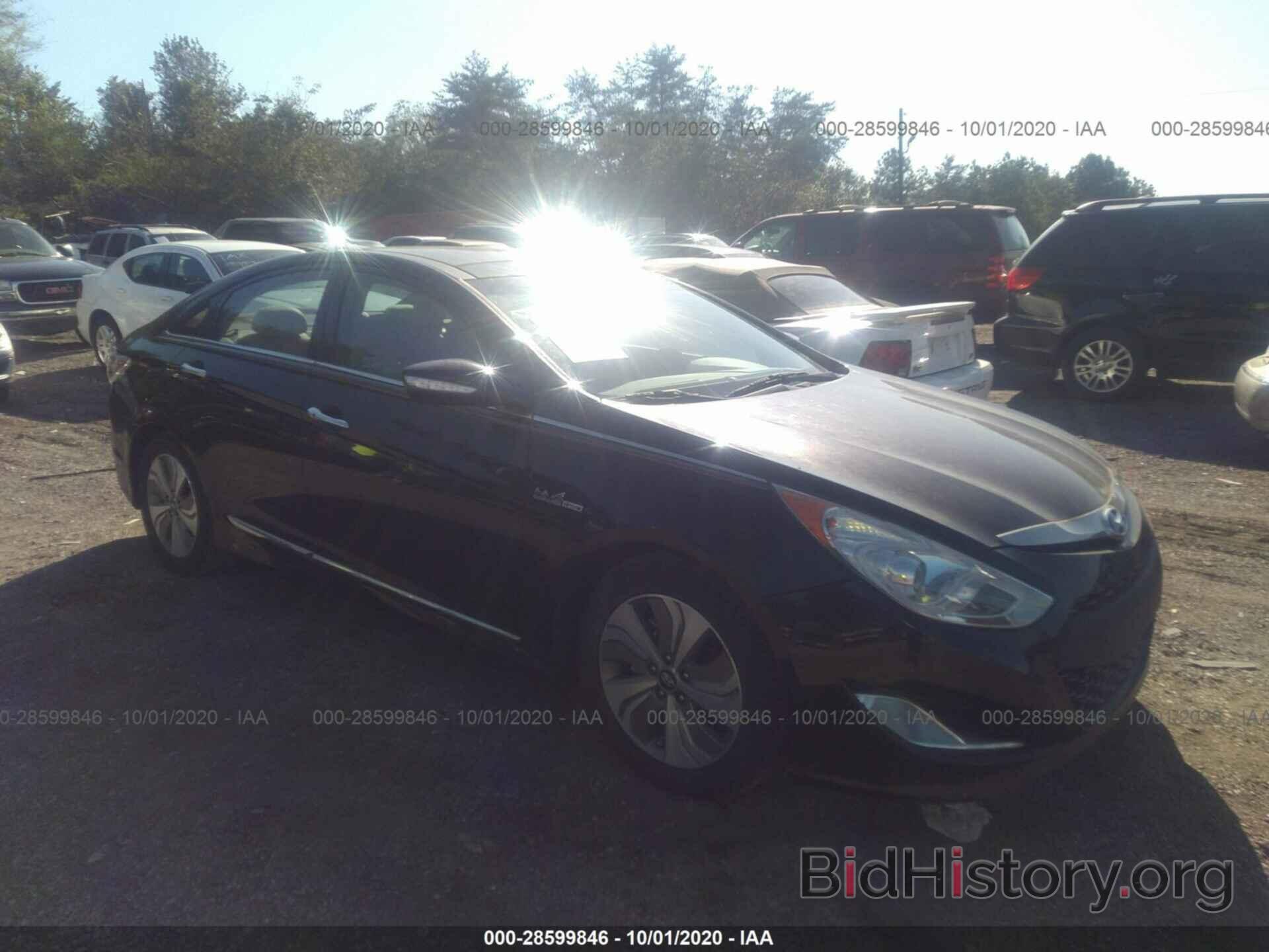 Фотография KMHEC4A48DA067138 - HYUNDAI SONATA HYBRID 2013