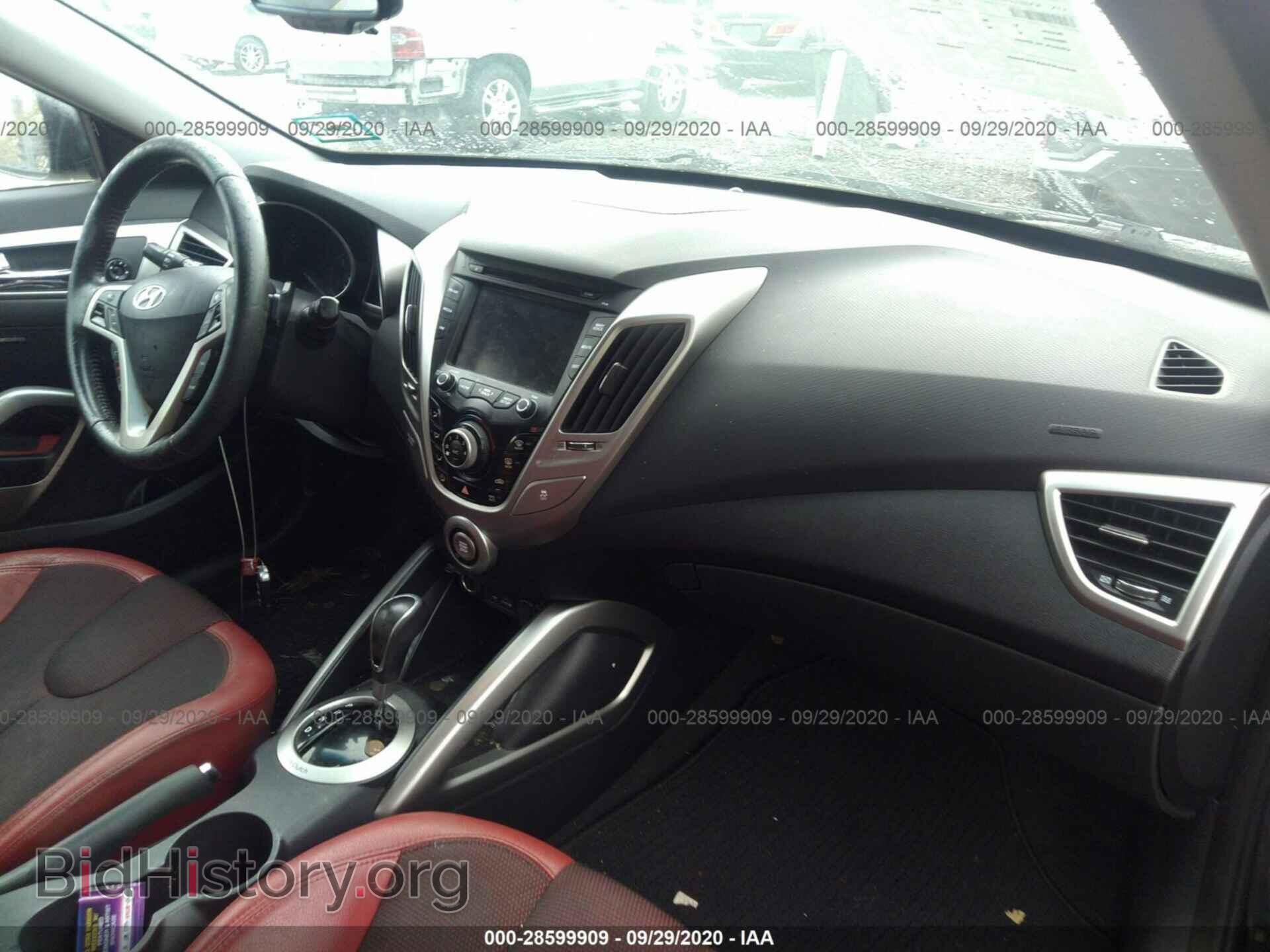 2012 HYUNDAI VELOSTER - VIN: KMHTC6AD2CU048441 - Фото 5