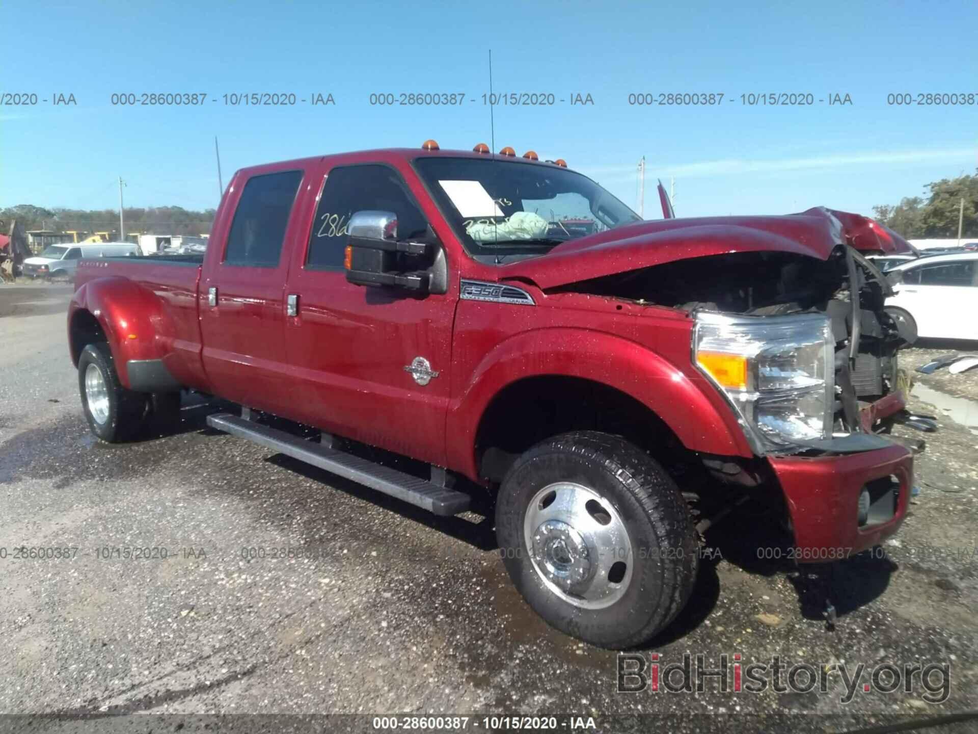 Photo 1FT8W3DT8GEA48141 - FORD SUPER DUTY F-350 DRW 2016