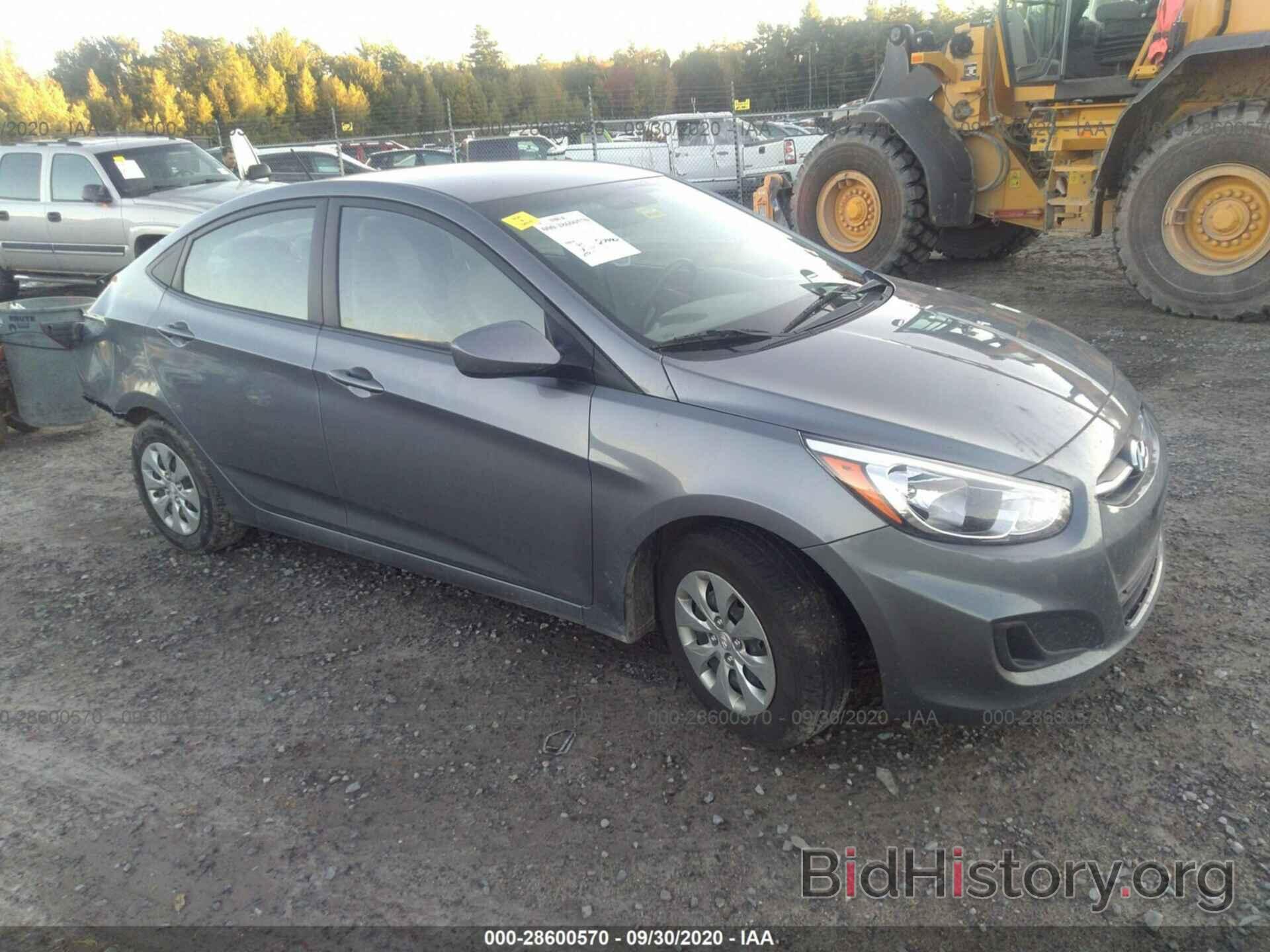 Photo KMHCT4AE2HU187621 - HYUNDAI ACCENT 2017