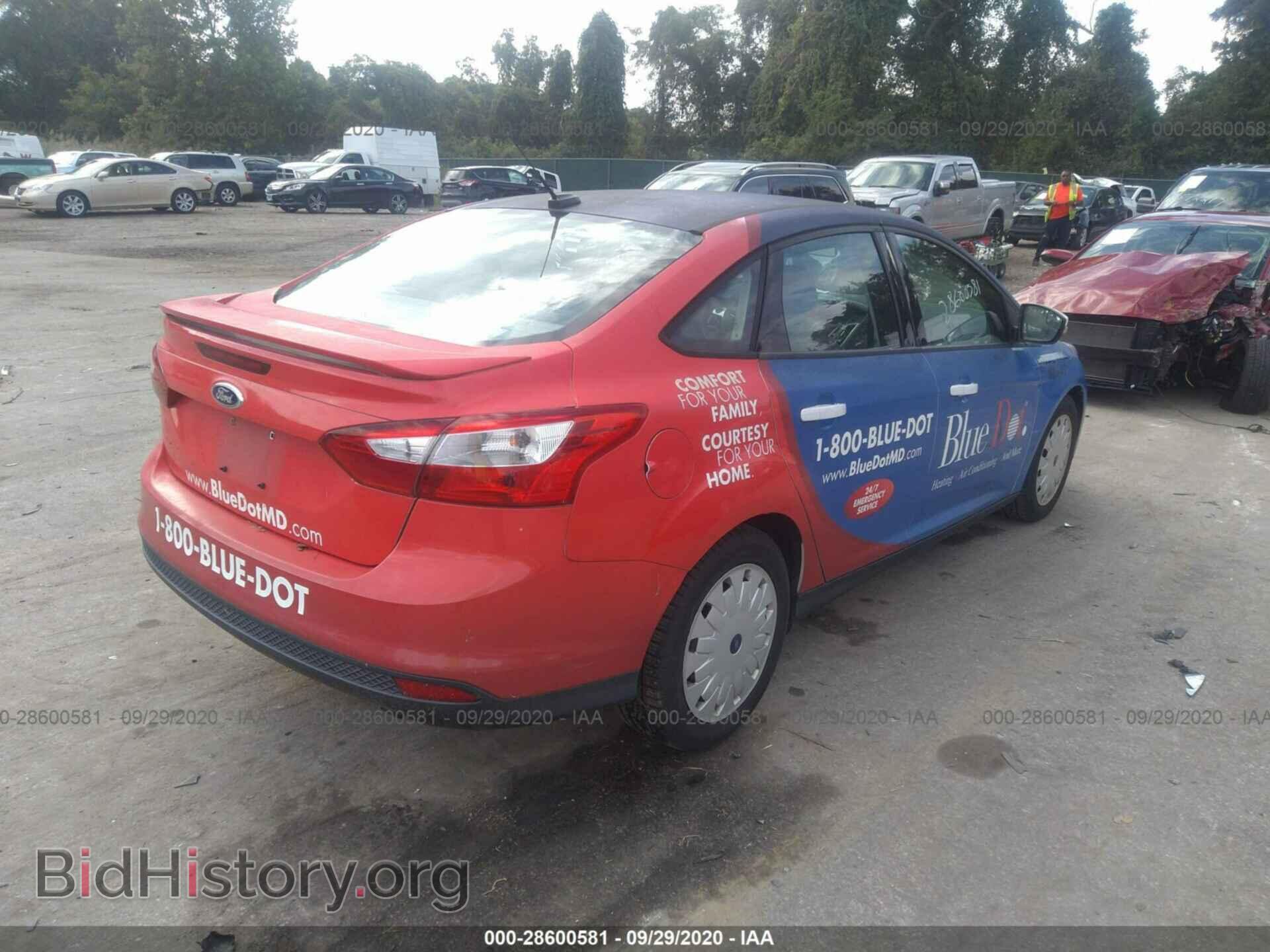 2013 FORD FOCUS - VIN: 1FADP3F23DL275458 - Фото 4