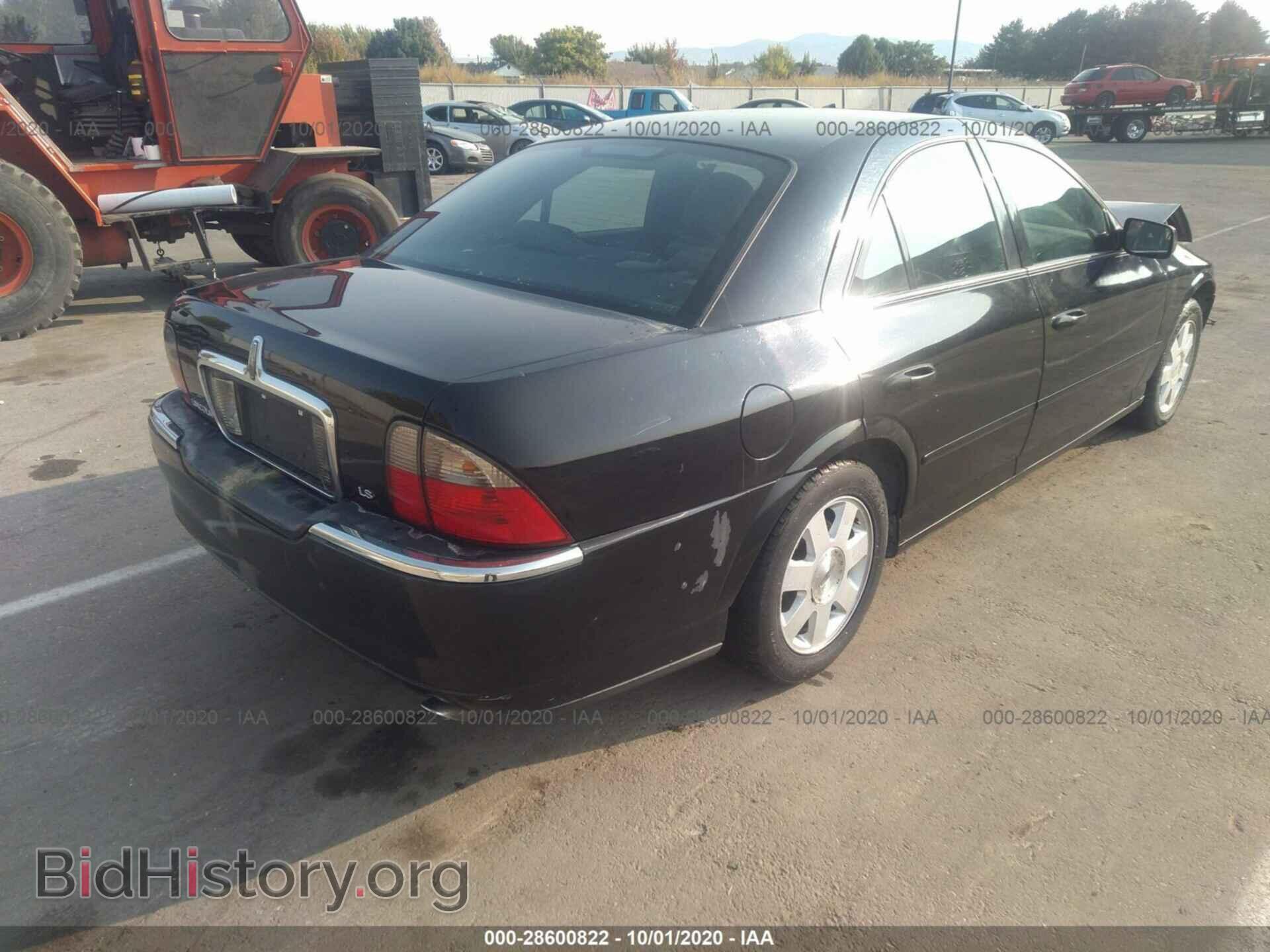 2003 LINCOLN LS - VIN: 1LNHM86S73Y691074 - Фото 4