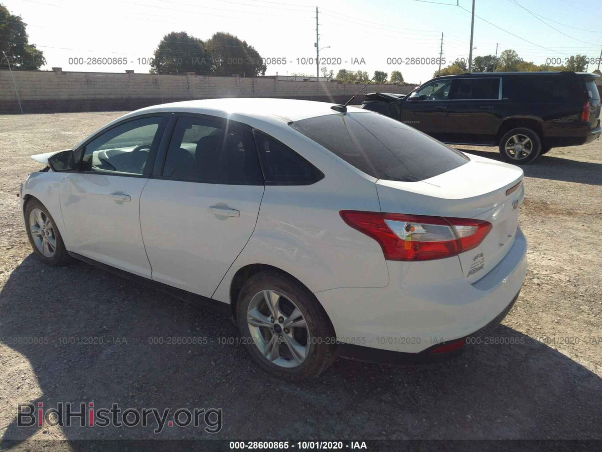 2013 FORD FOCUS - VIN: 1FADP3F27DL309420 - Фото 3