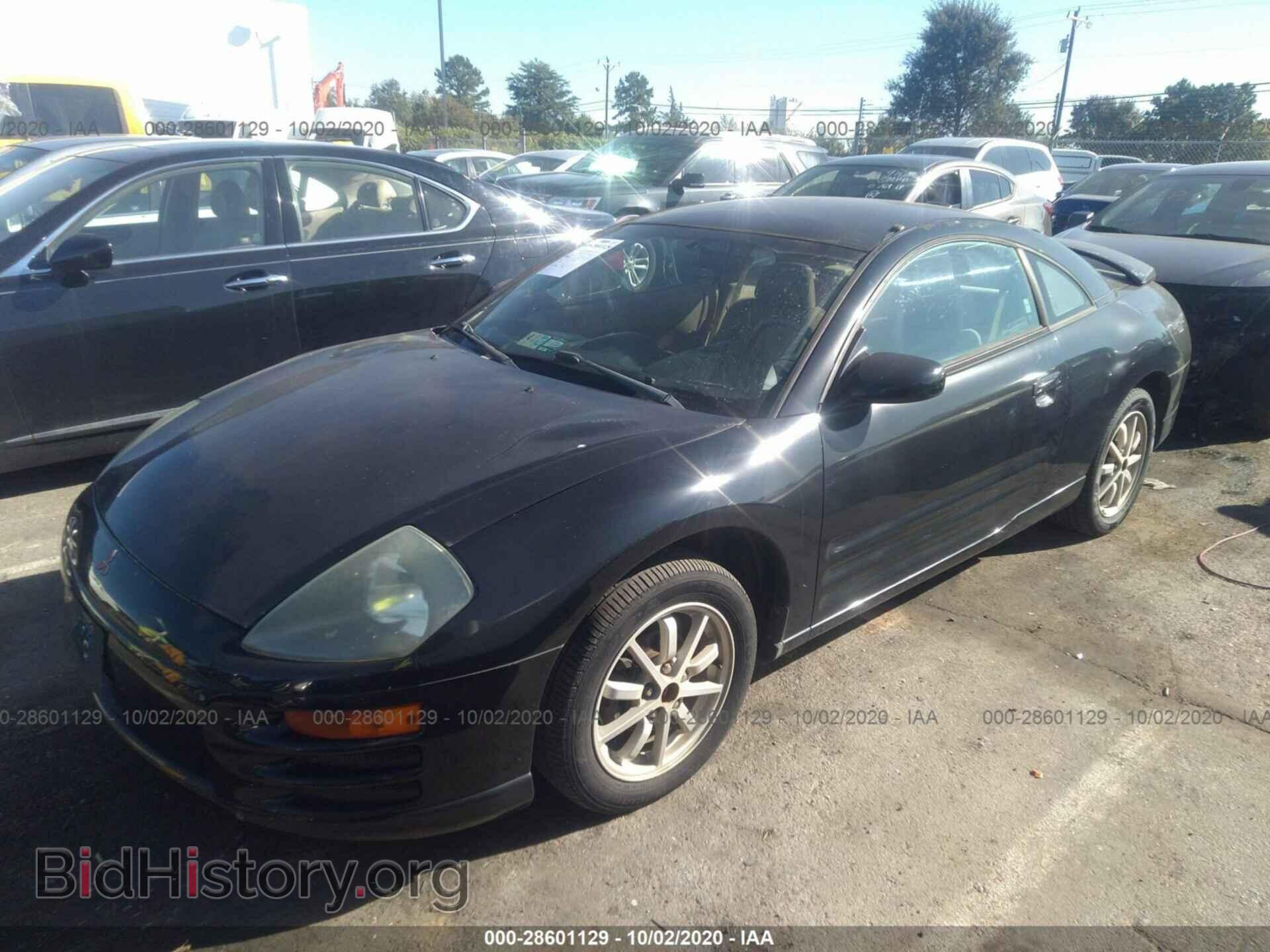 2001 MITSUBISHI ECLIPSE - VIN: 4A3AC44G71E211126 - Фото 2