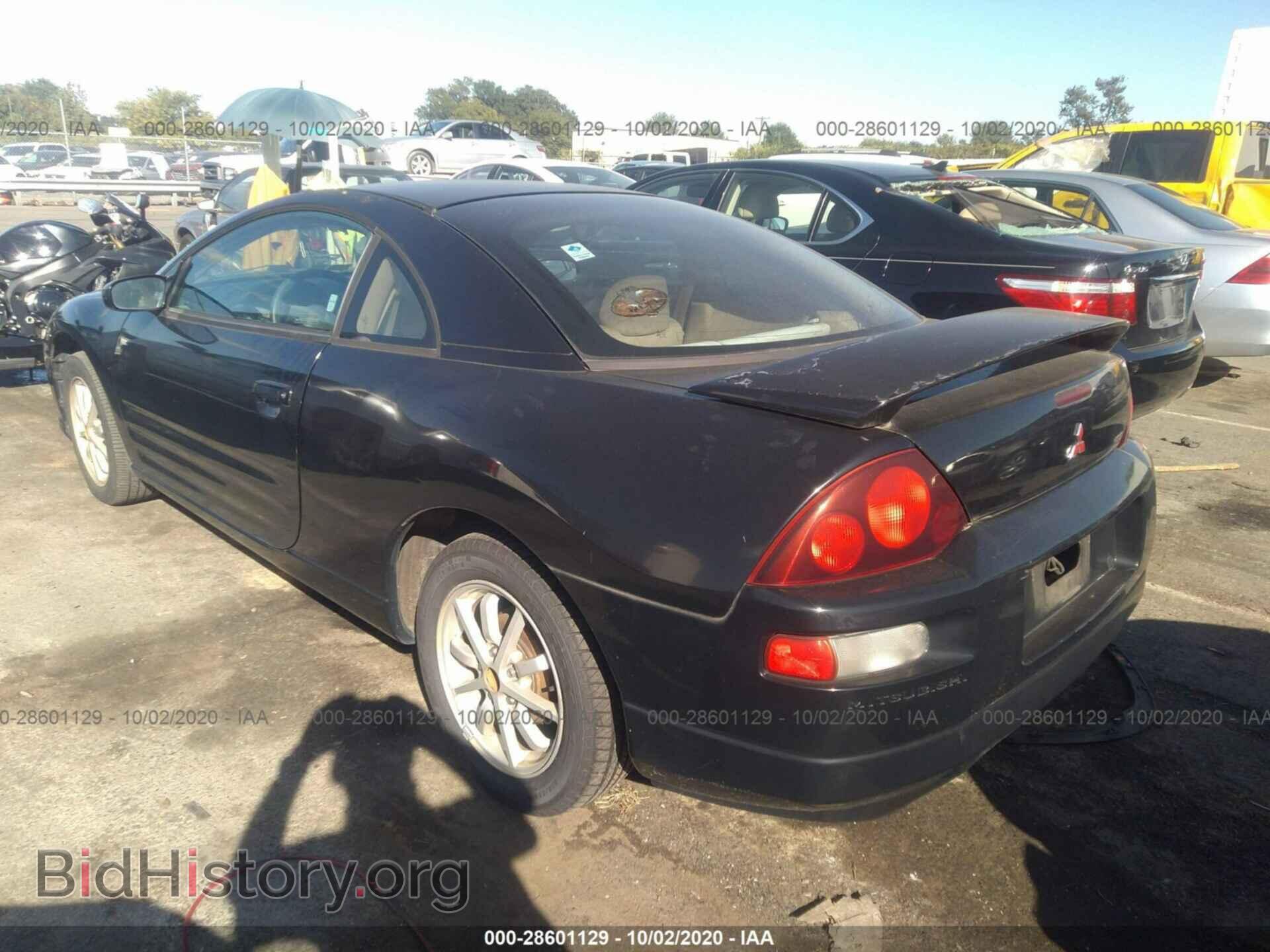 2001 MITSUBISHI ECLIPSE - VIN: 4A3AC44G71E211126 - Фото 3