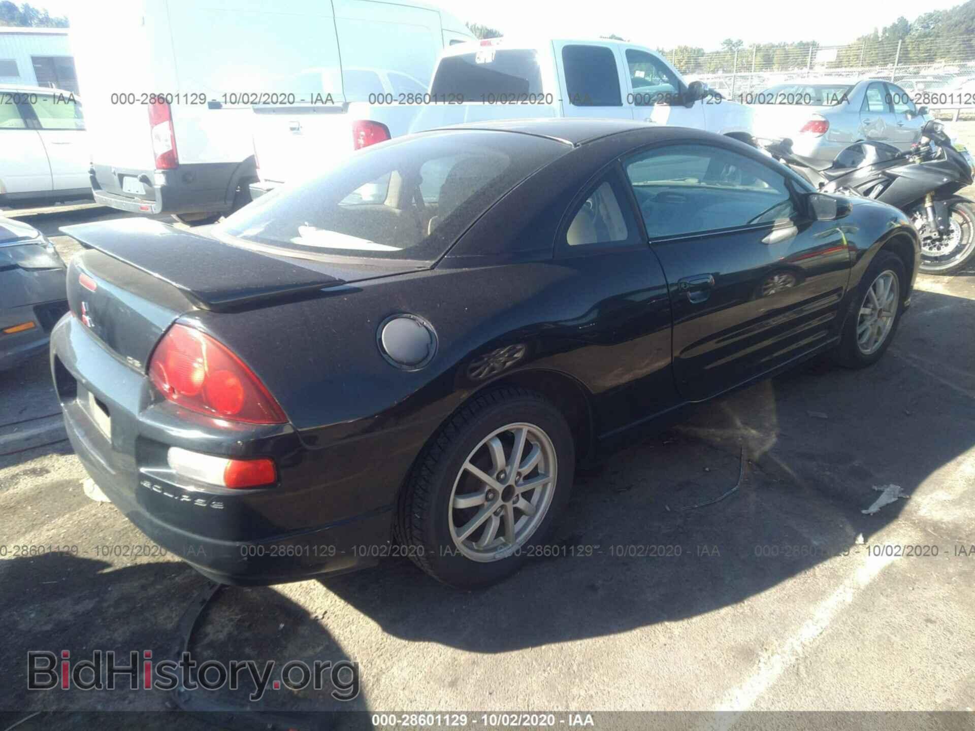 2001 MITSUBISHI ECLIPSE - VIN: 4A3AC44G71E211126 - Фото 4